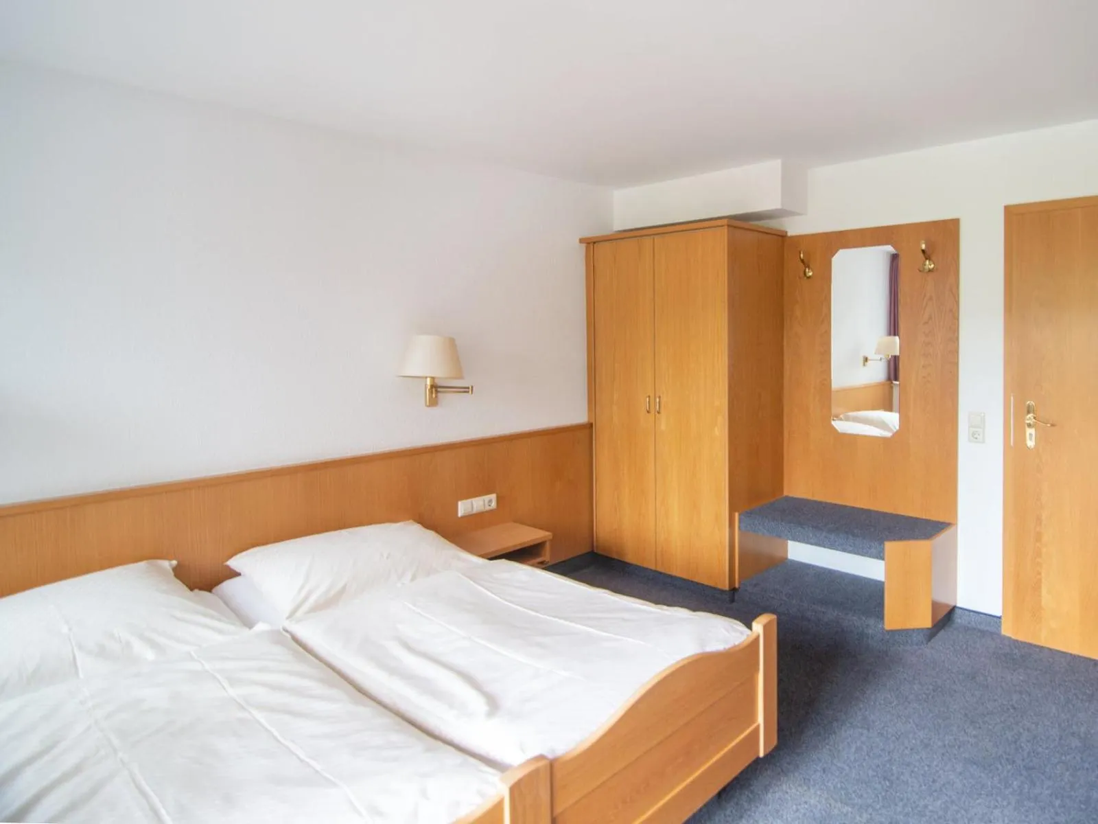 Photo of the whole room, Bed in Brauereigasthof zum Lamm