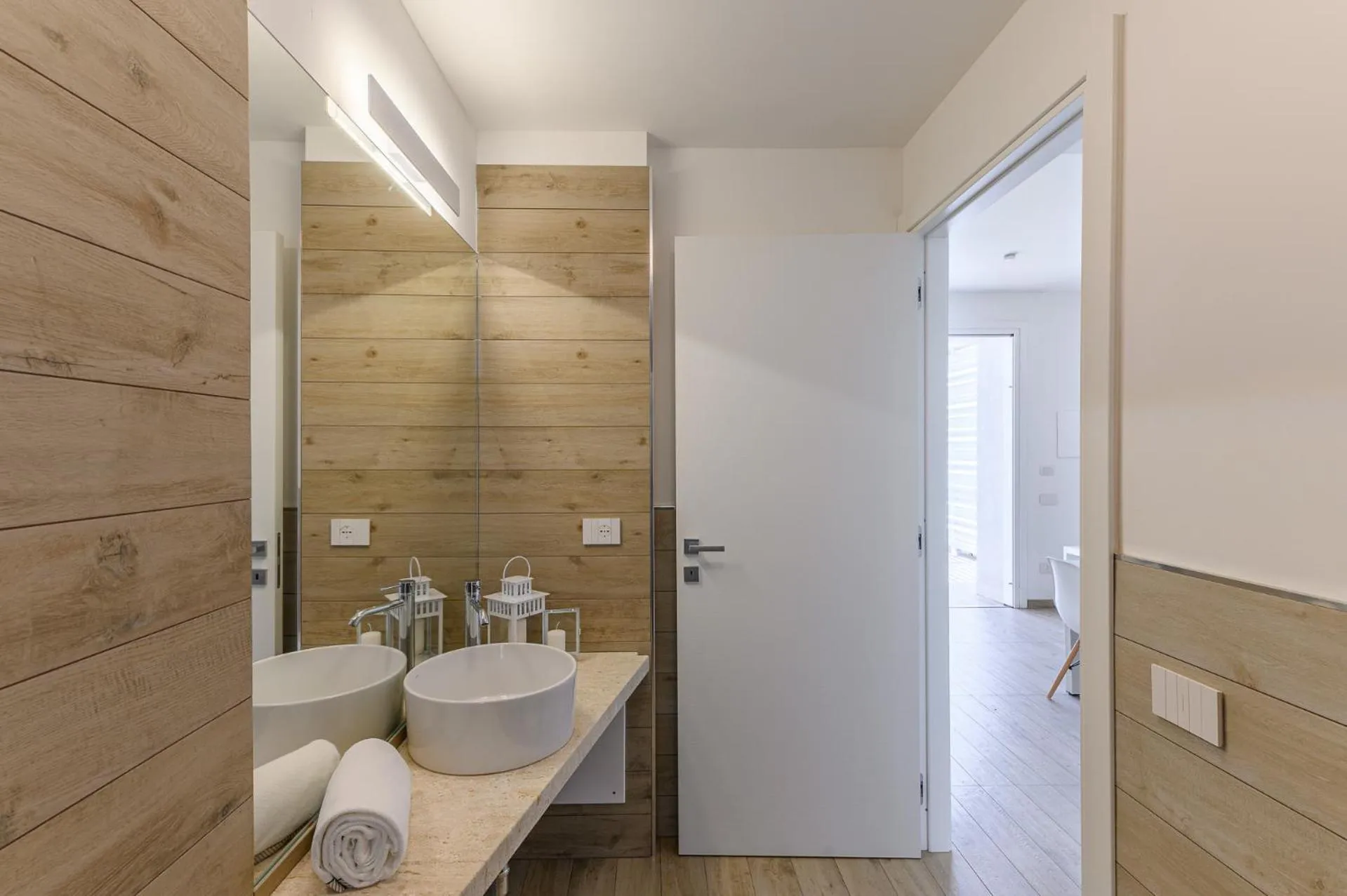 Bathroom in Capo Falcone Charming Apartments
