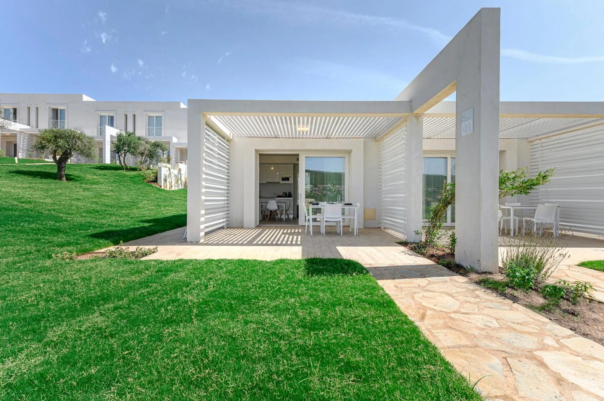 Patio in Capo Falcone Charming Apartments