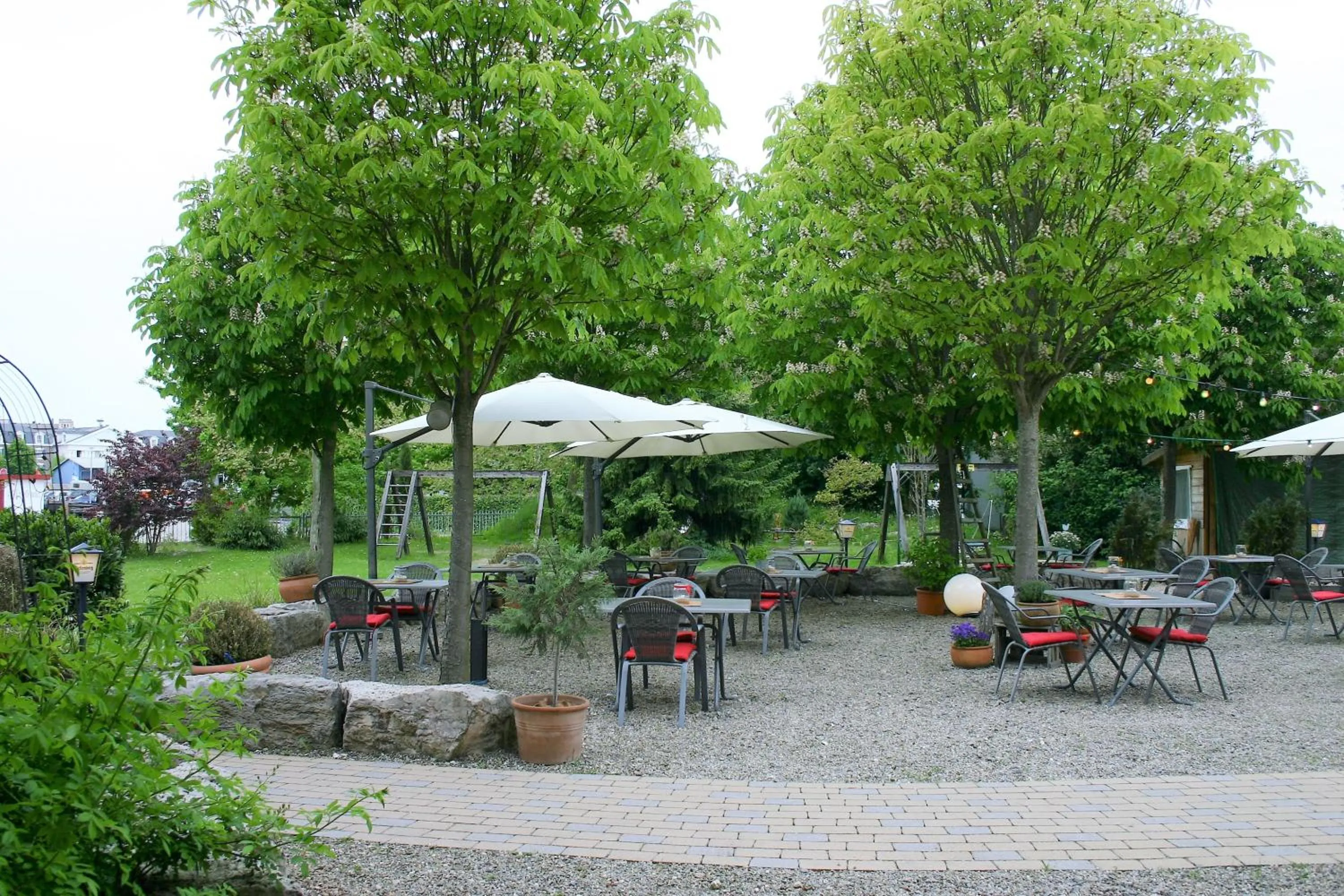 Restaurant/places to eat in Gästehaus am Wasserpark