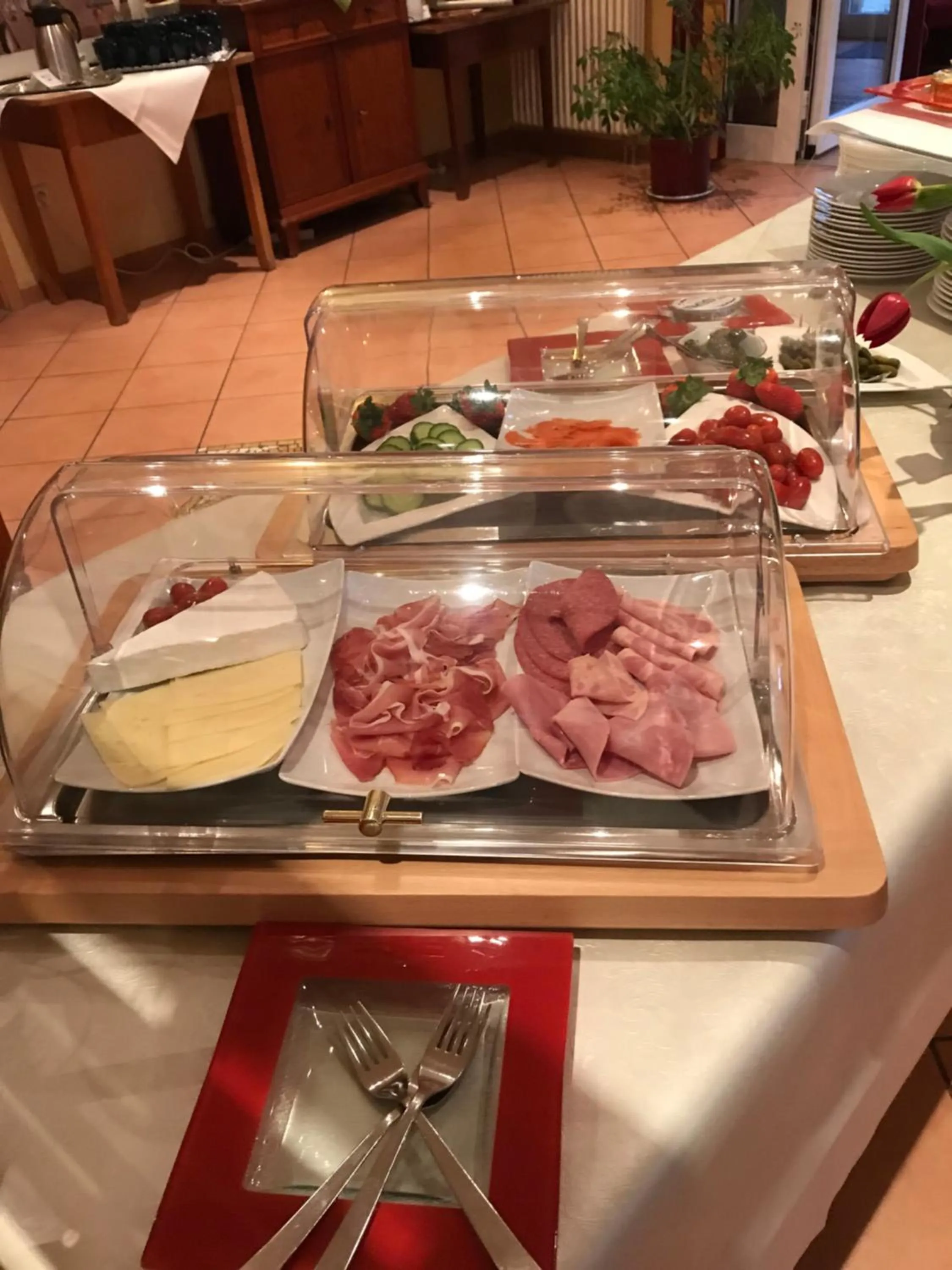 Breakfast in Gästehaus am Wasserpark