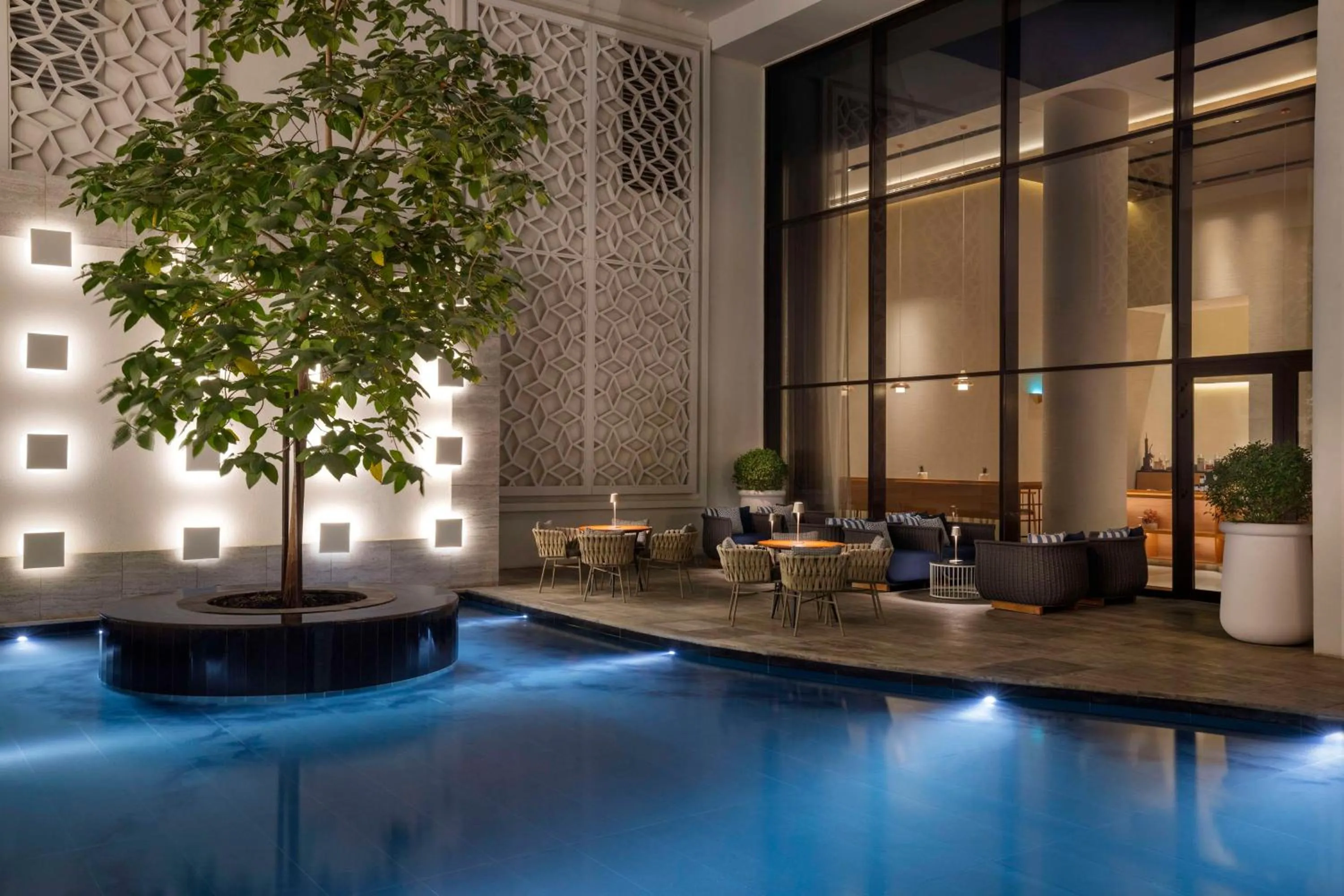 Lounge or bar in Hilton Abu Dhabi Yas Island