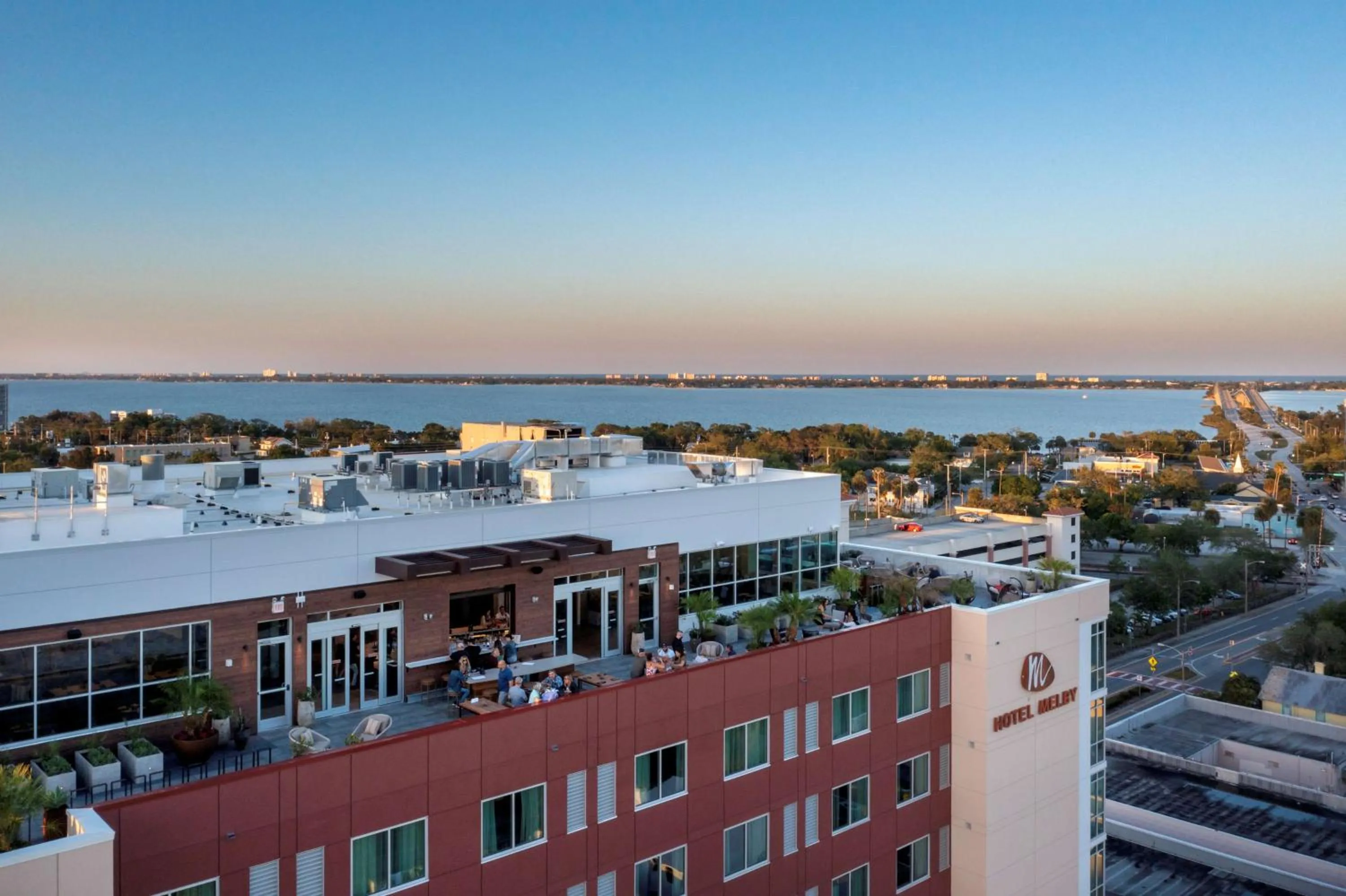 Sea view in Hotel Melby Downtown Melbourne Tapestry Collection By Hilton