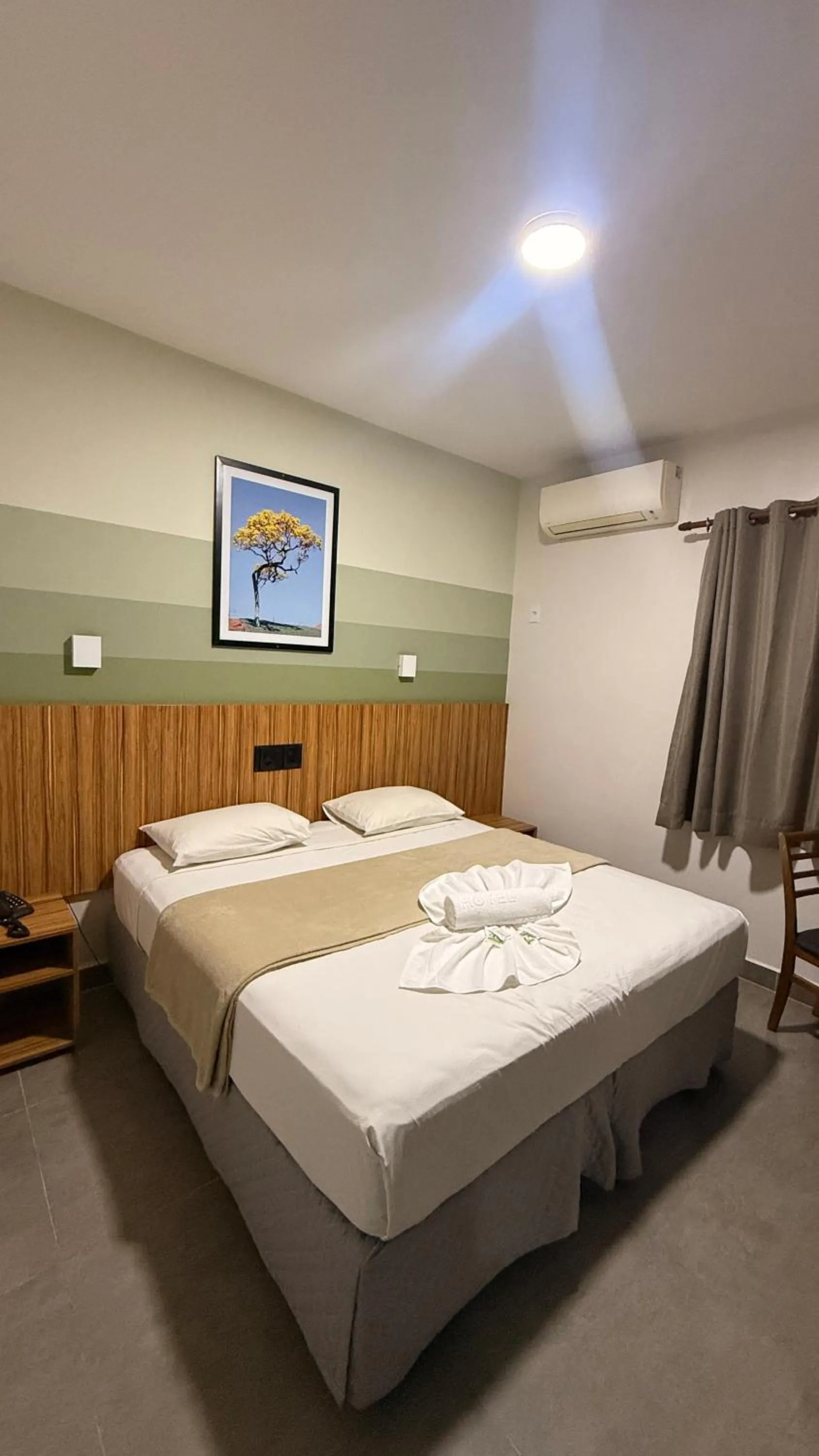 Bed in Limeira Plaza Hotel