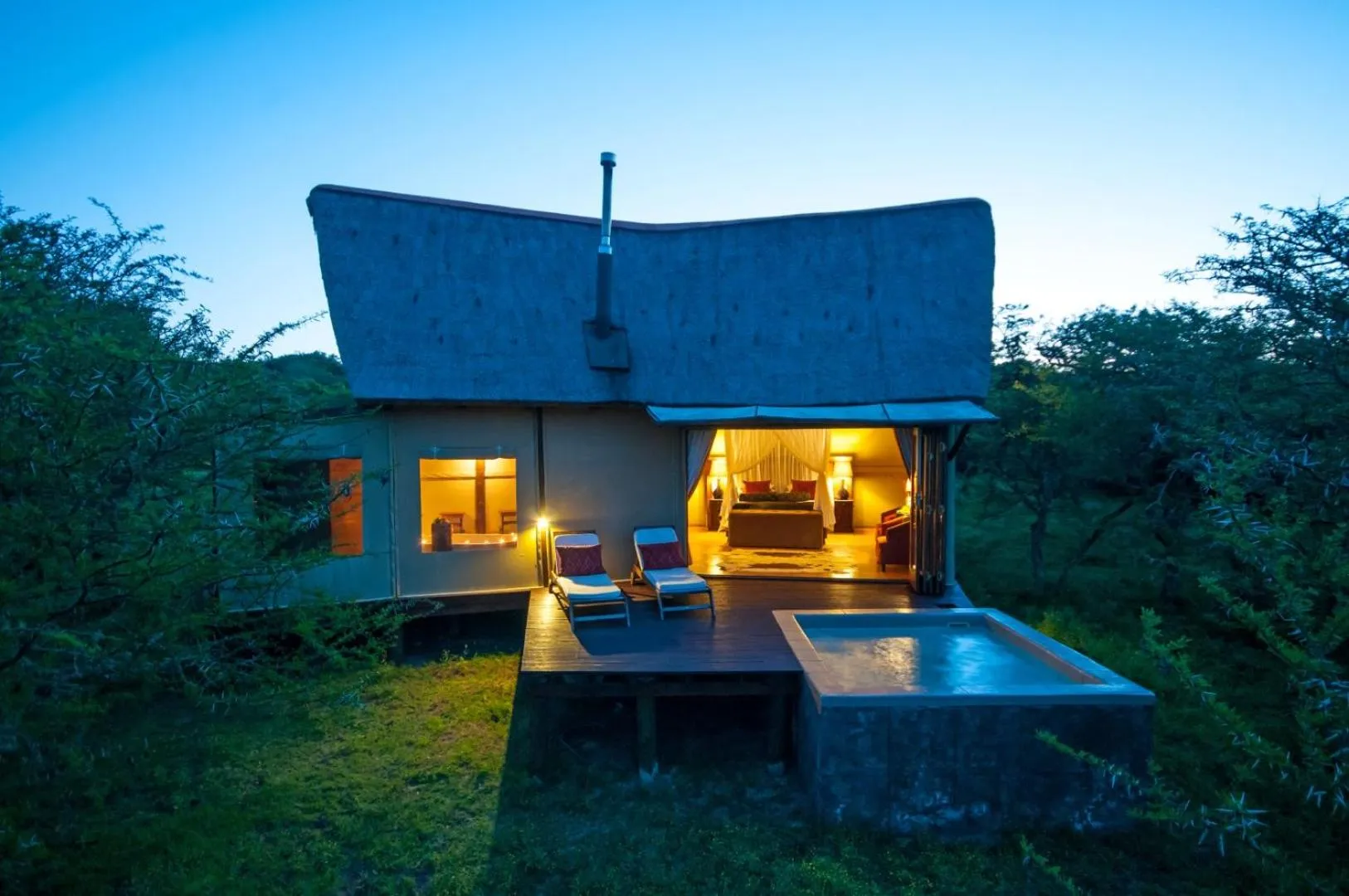 Property building in Bush Lodge – Amakhala Game Reserve