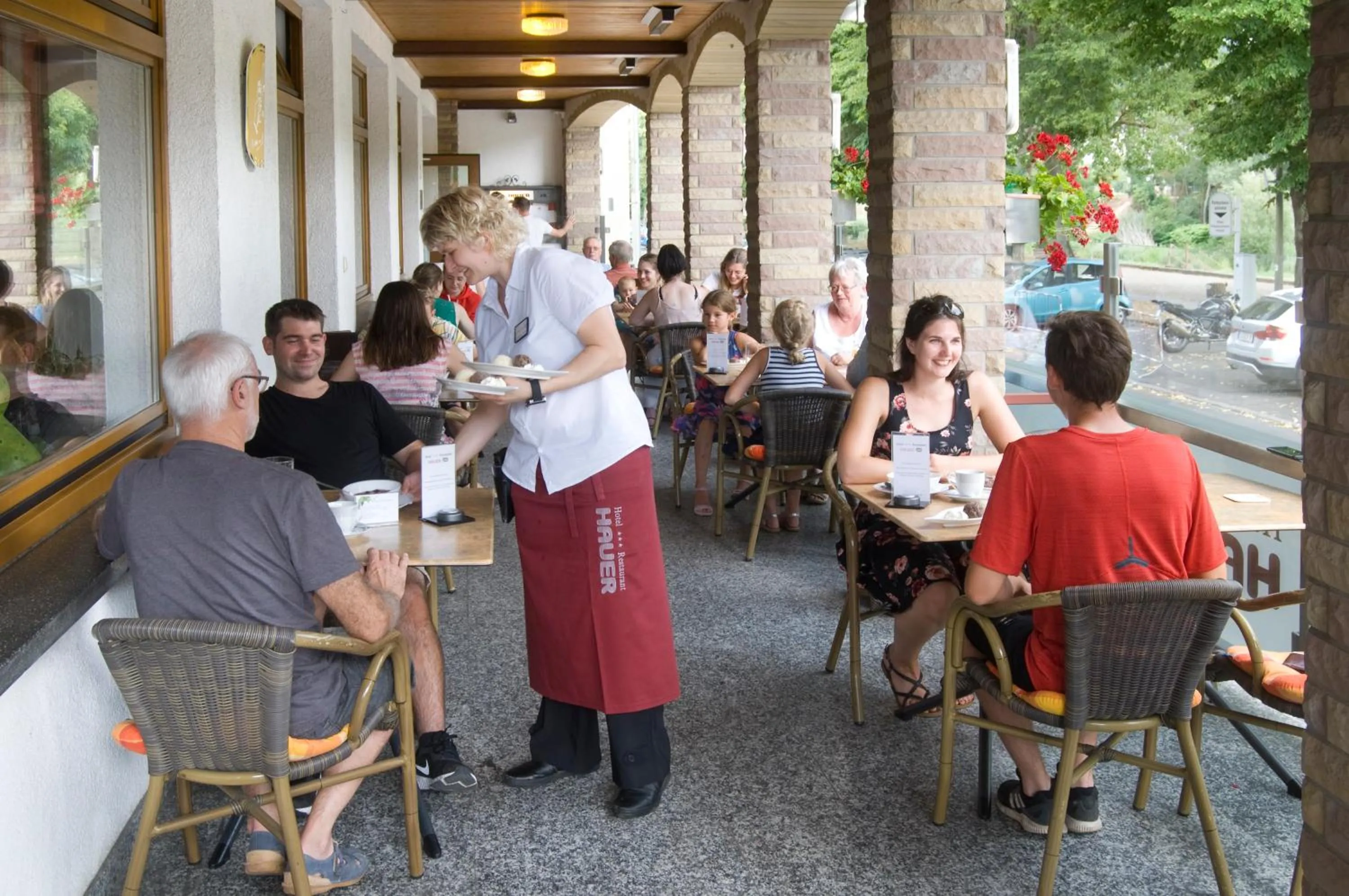 Balcony/Terrace in Hotel Hauer
