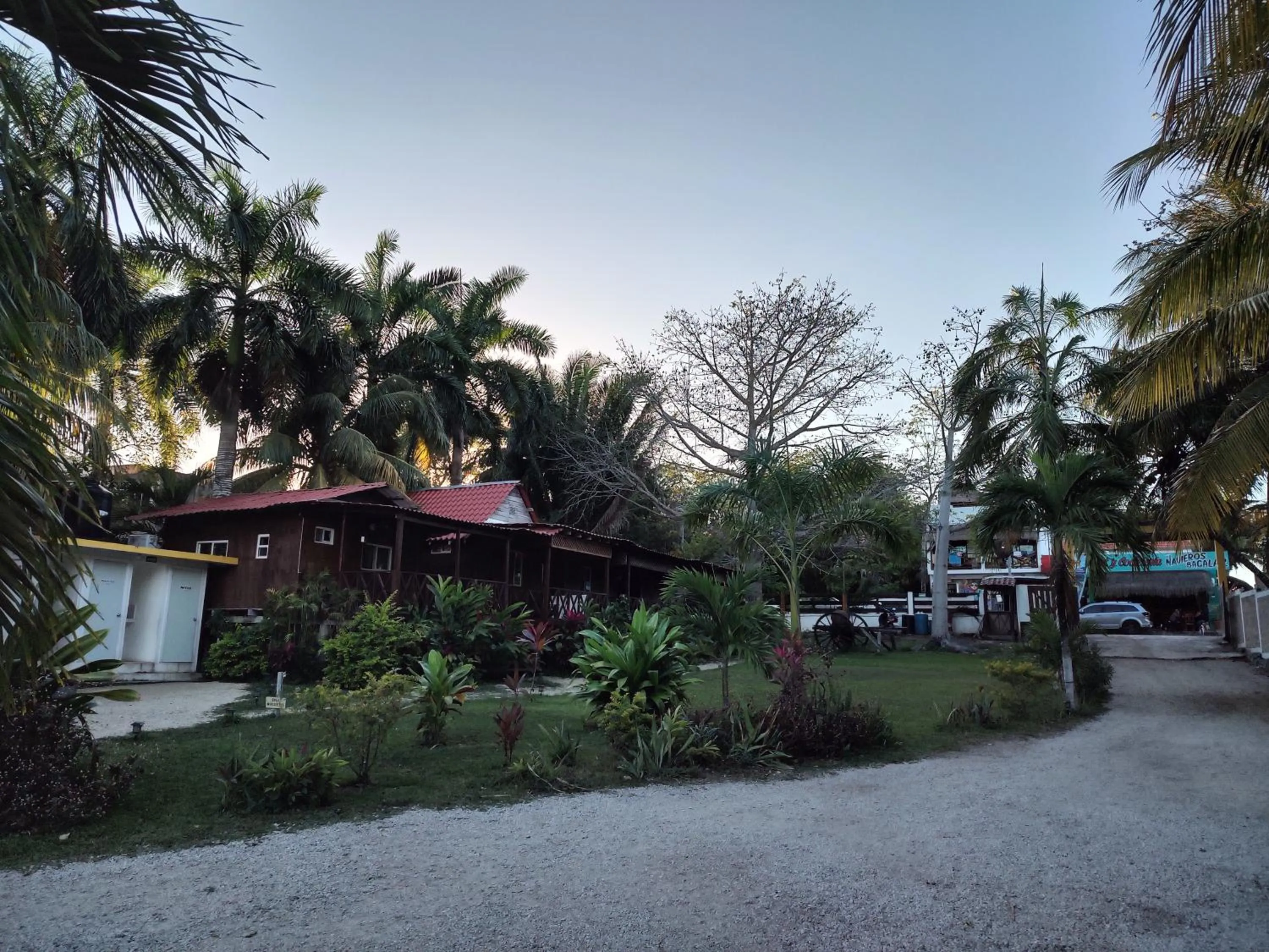 Garden in Papitos Bacalar Hotel and Marina