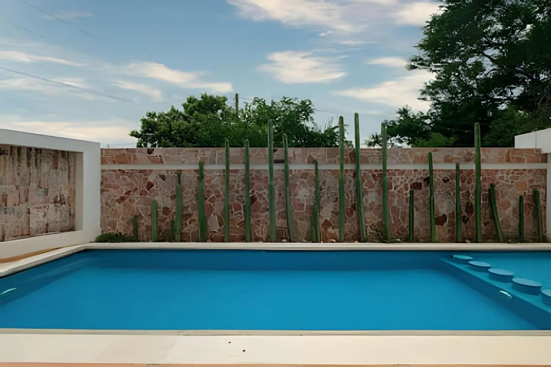 Decorative detail in La Aurora Puerto Escondido