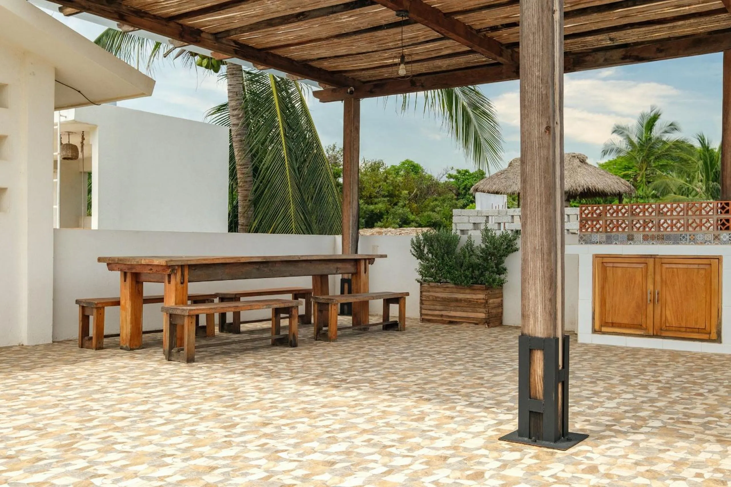 Balcony/Terrace in La Aurora Puerto Escondido