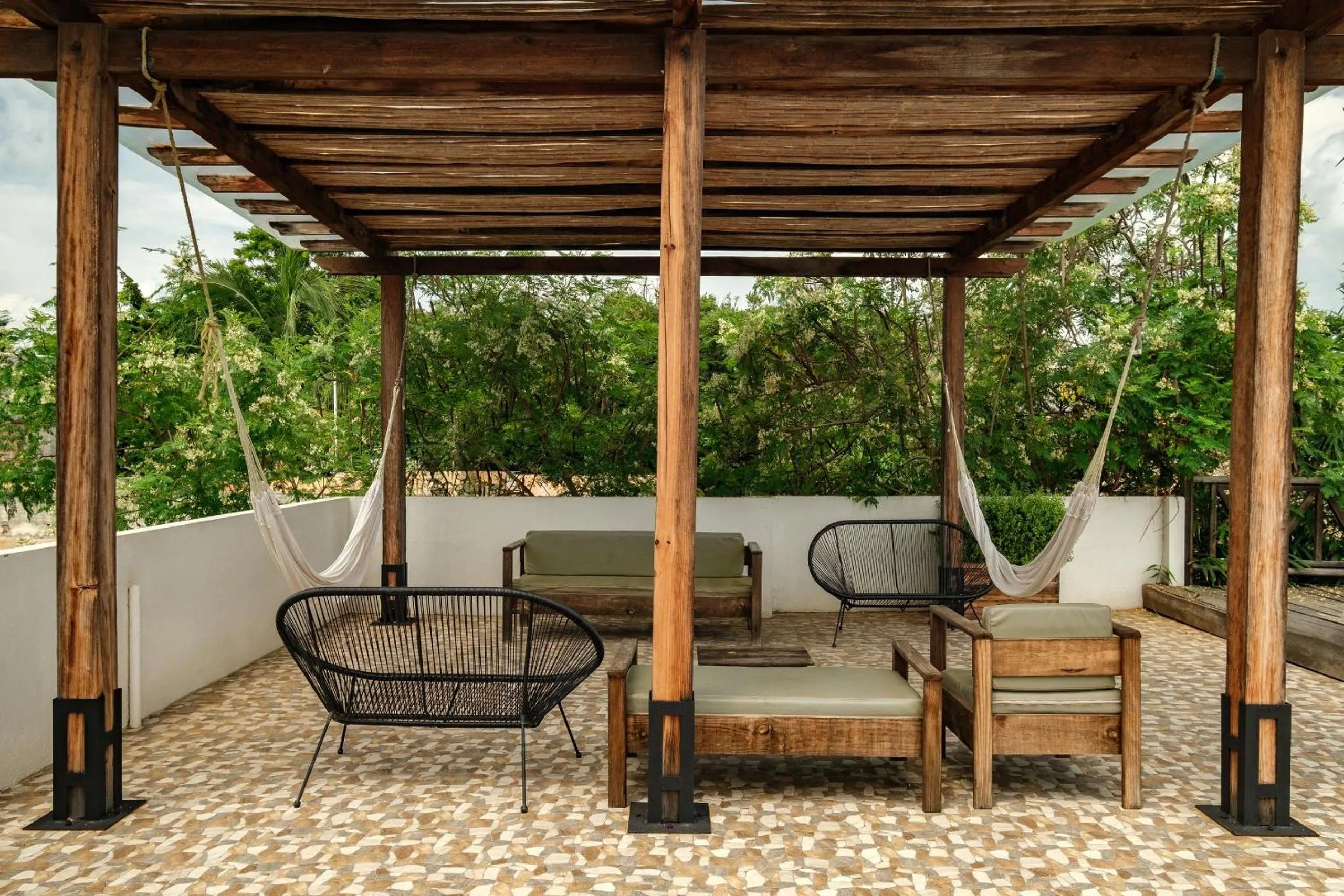 Balcony/Terrace in La Aurora Puerto Escondido