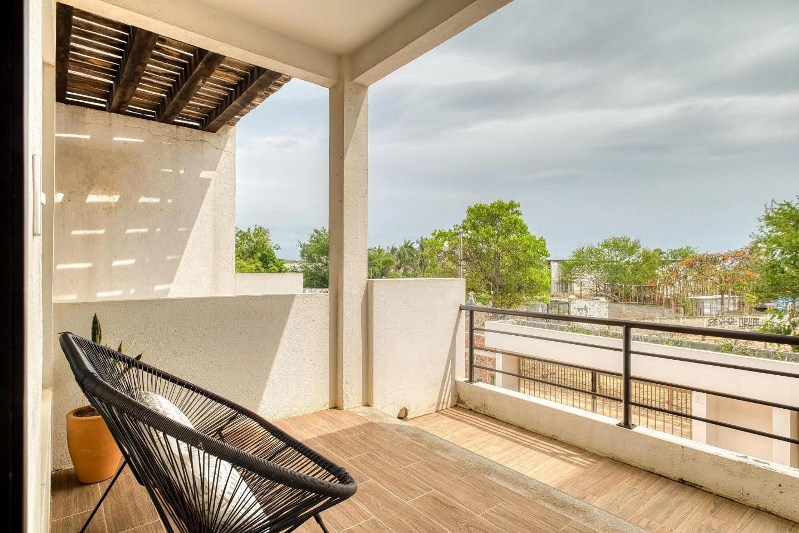 Balcony/Terrace in La Aurora Puerto Escondido