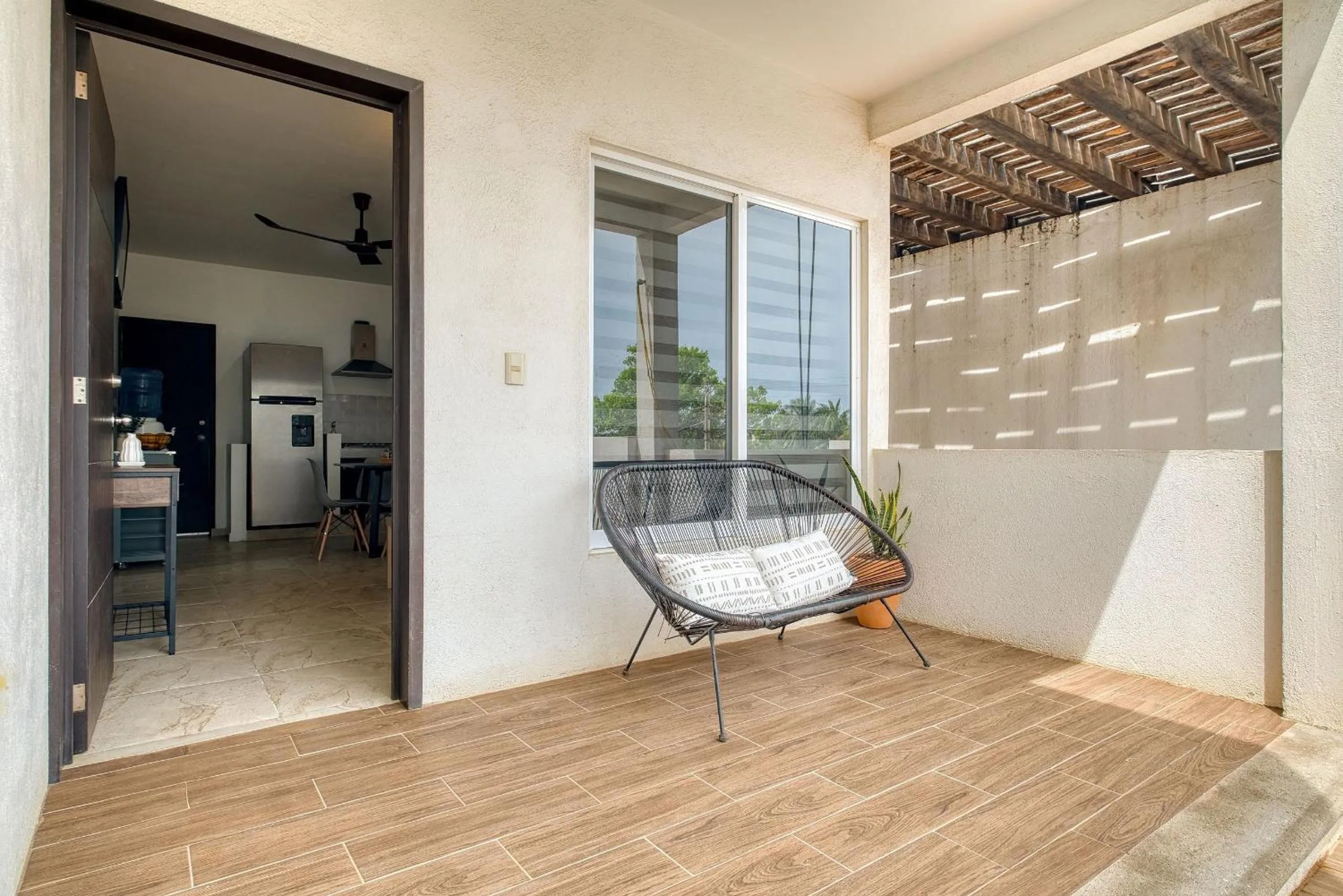 Balcony/Terrace in La Aurora Puerto Escondido