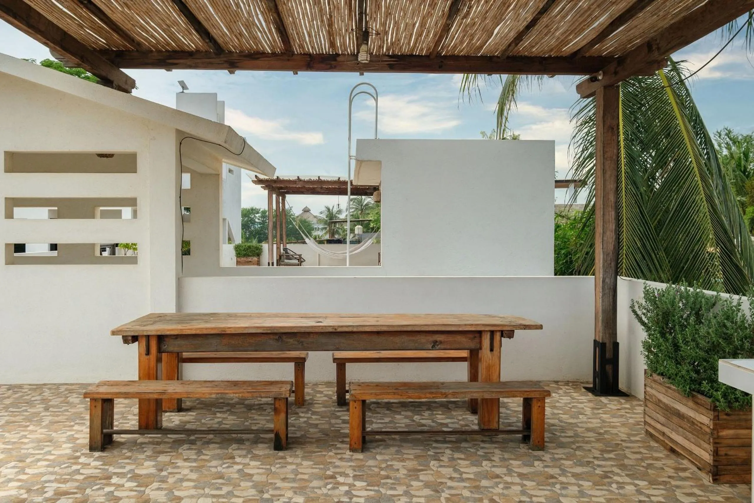 Balcony/Terrace in La Aurora Puerto Escondido