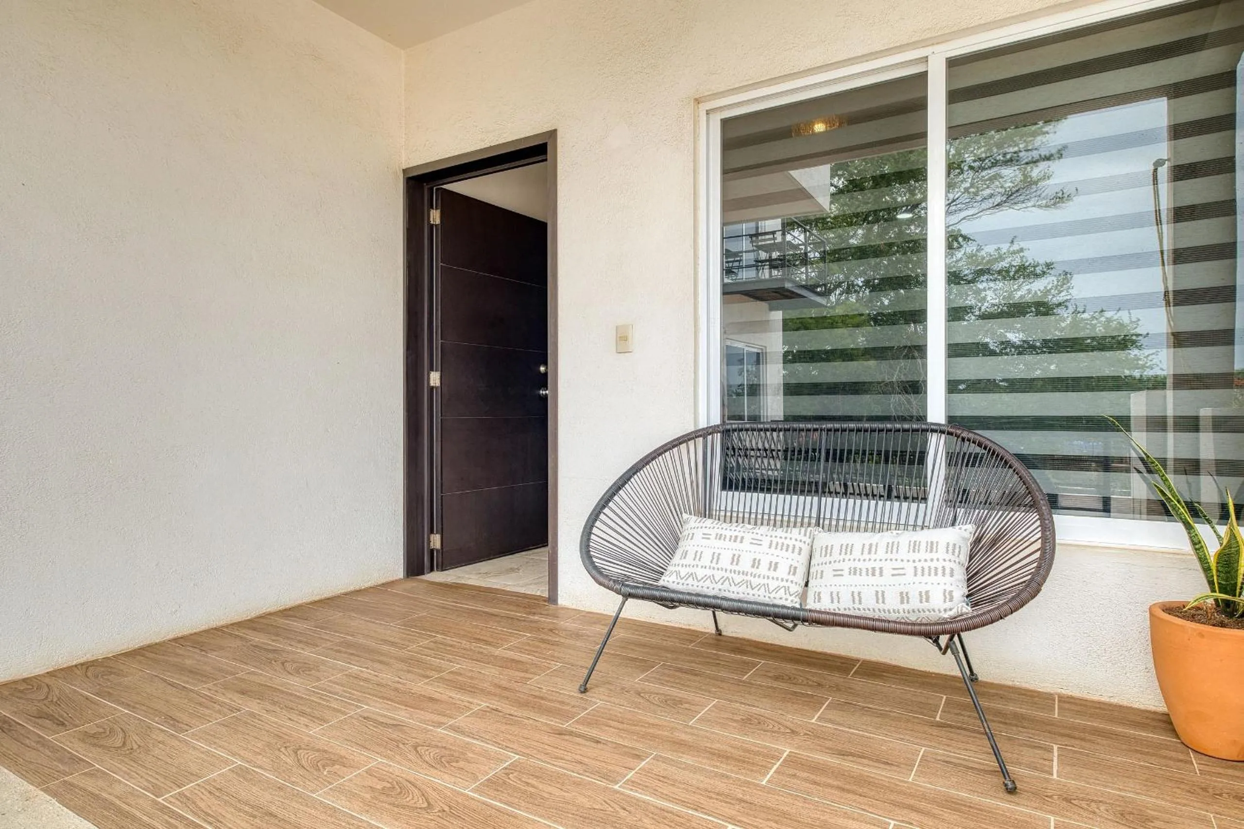 Balcony/Terrace in La Aurora Puerto Escondido
