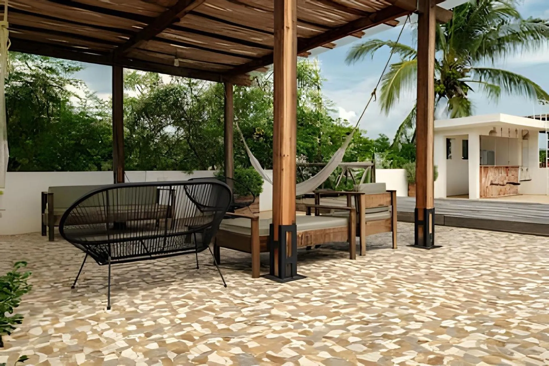 Balcony/Terrace in La Aurora Puerto Escondido