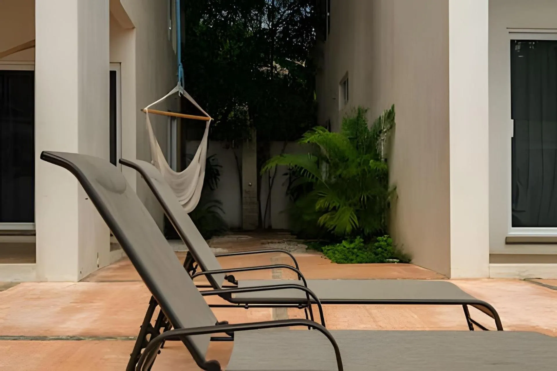 Seating area in La Aurora Puerto Escondido