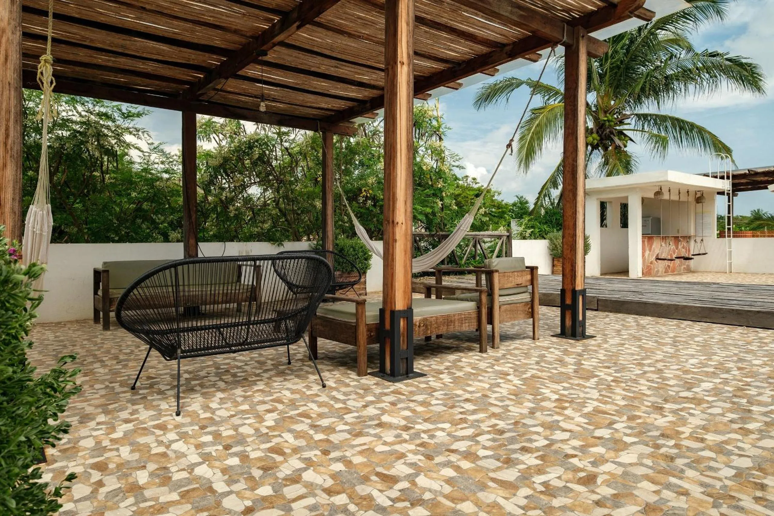 Balcony/Terrace in La Aurora Puerto Escondido