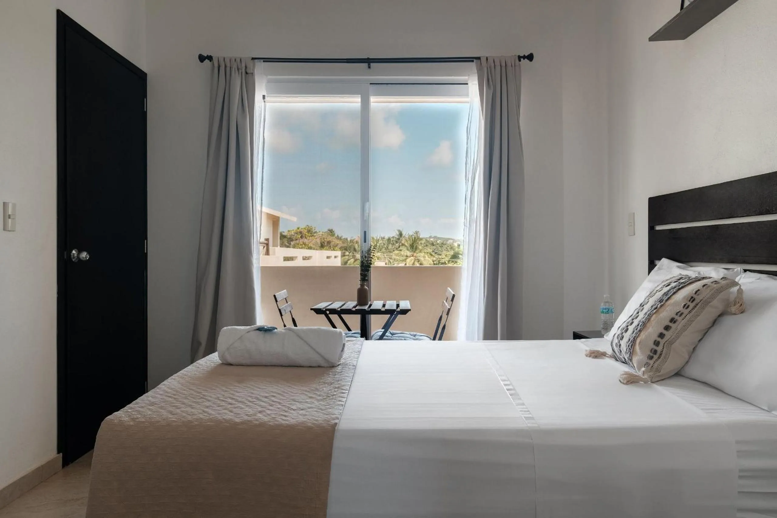 Bed in La Aurora Puerto Escondido