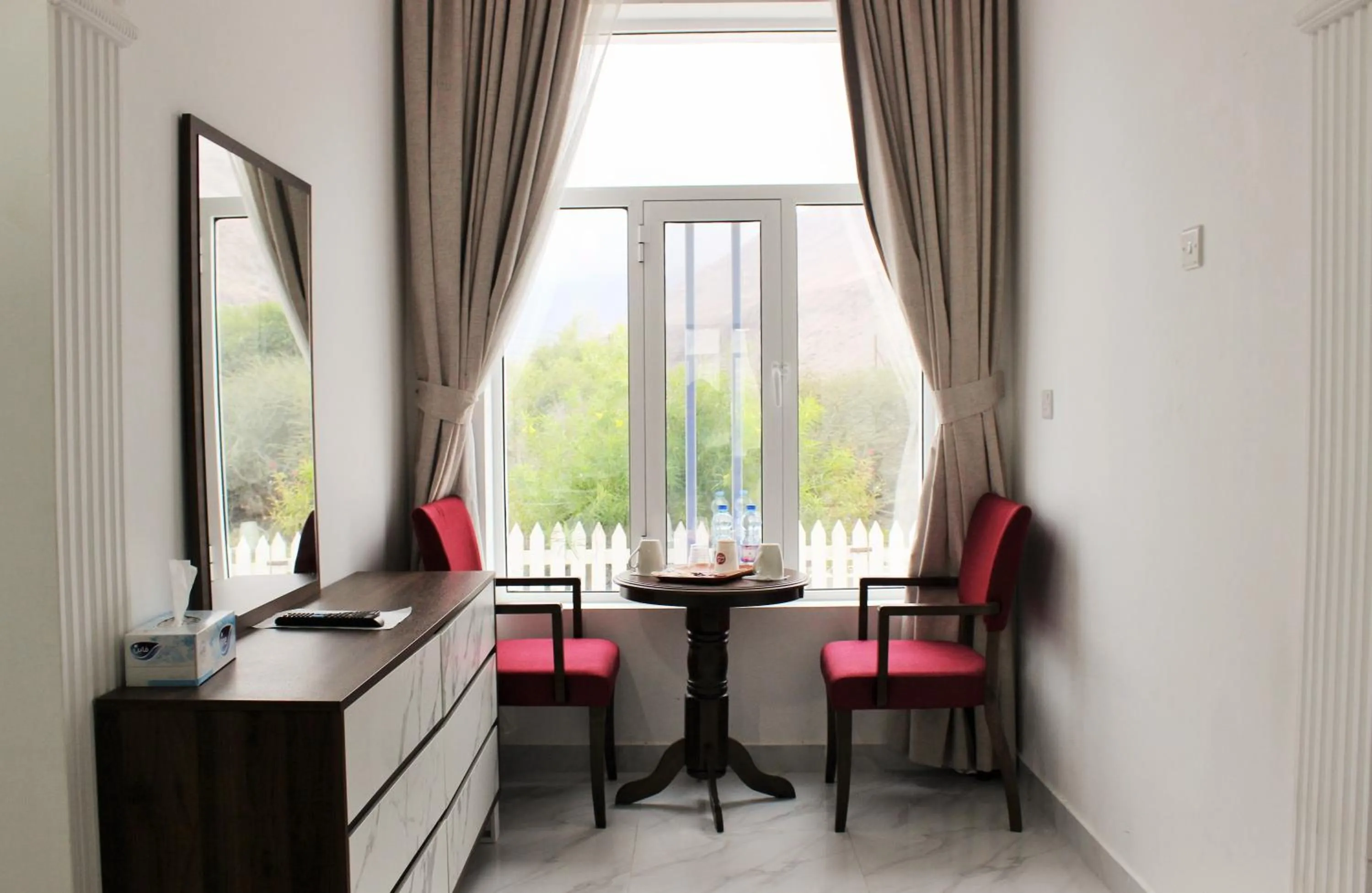 Seating area in Tiwi Sunrise