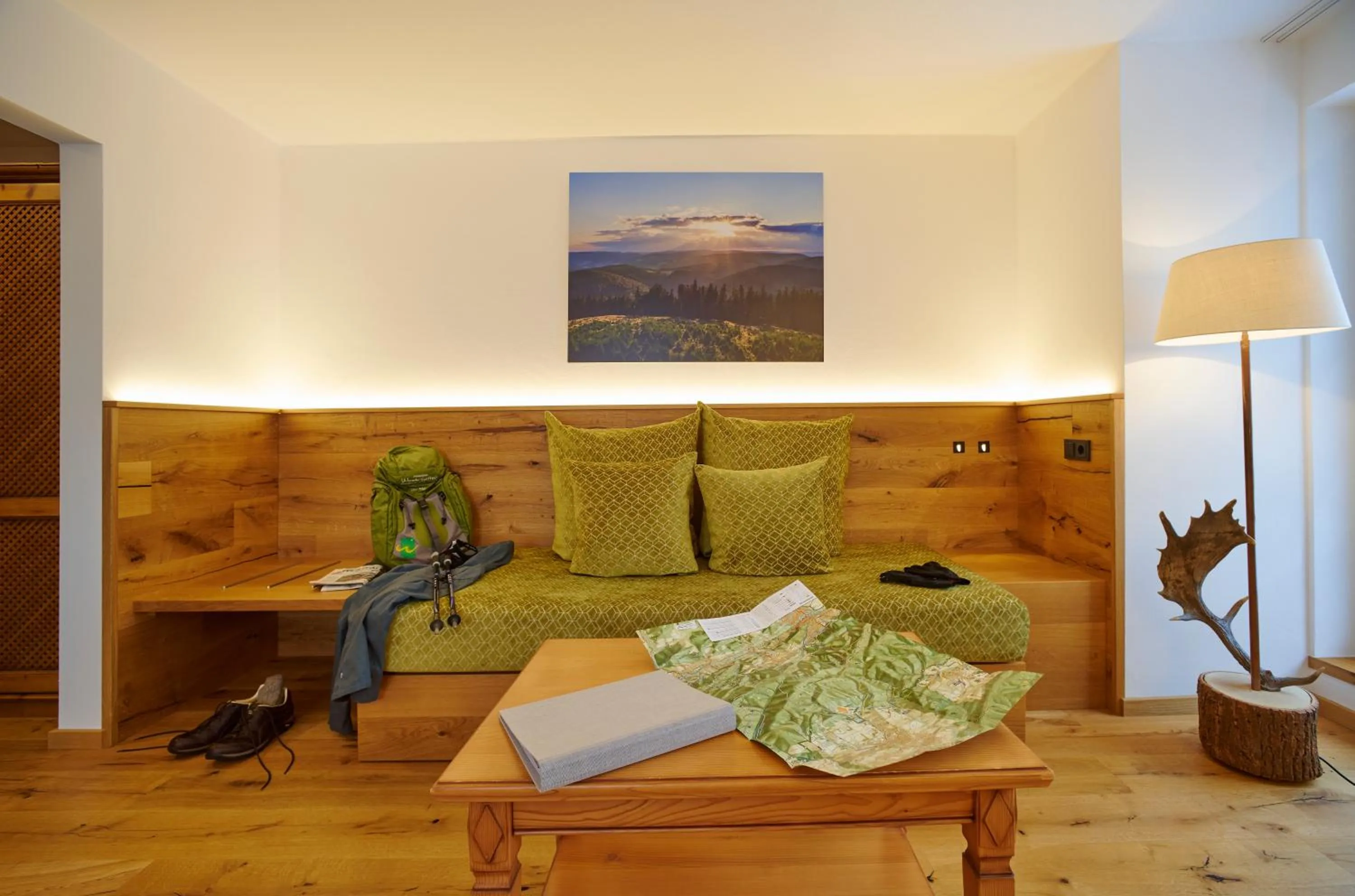 Seating area in Hotel Waldhaus Föckinghausen