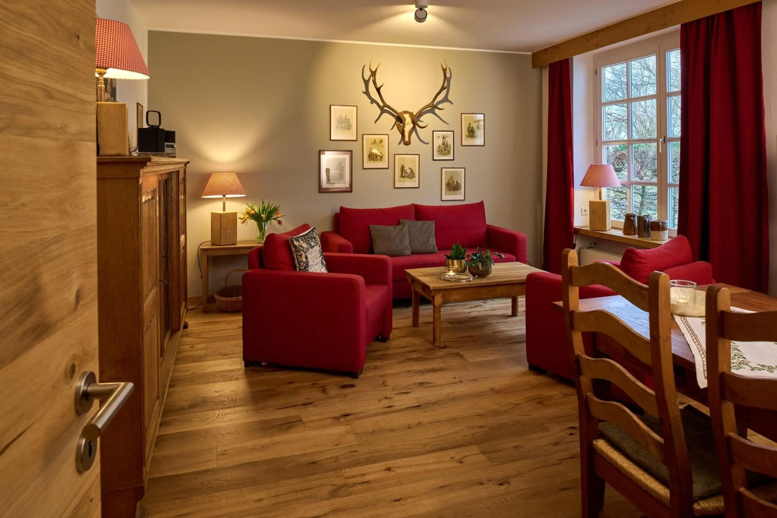 Living room in Hotel Waldhaus Föckinghausen