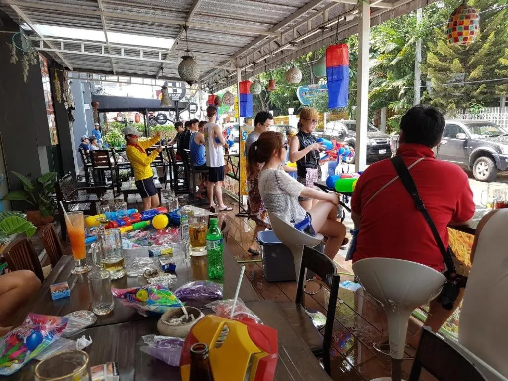 People in Bake Room Hostel