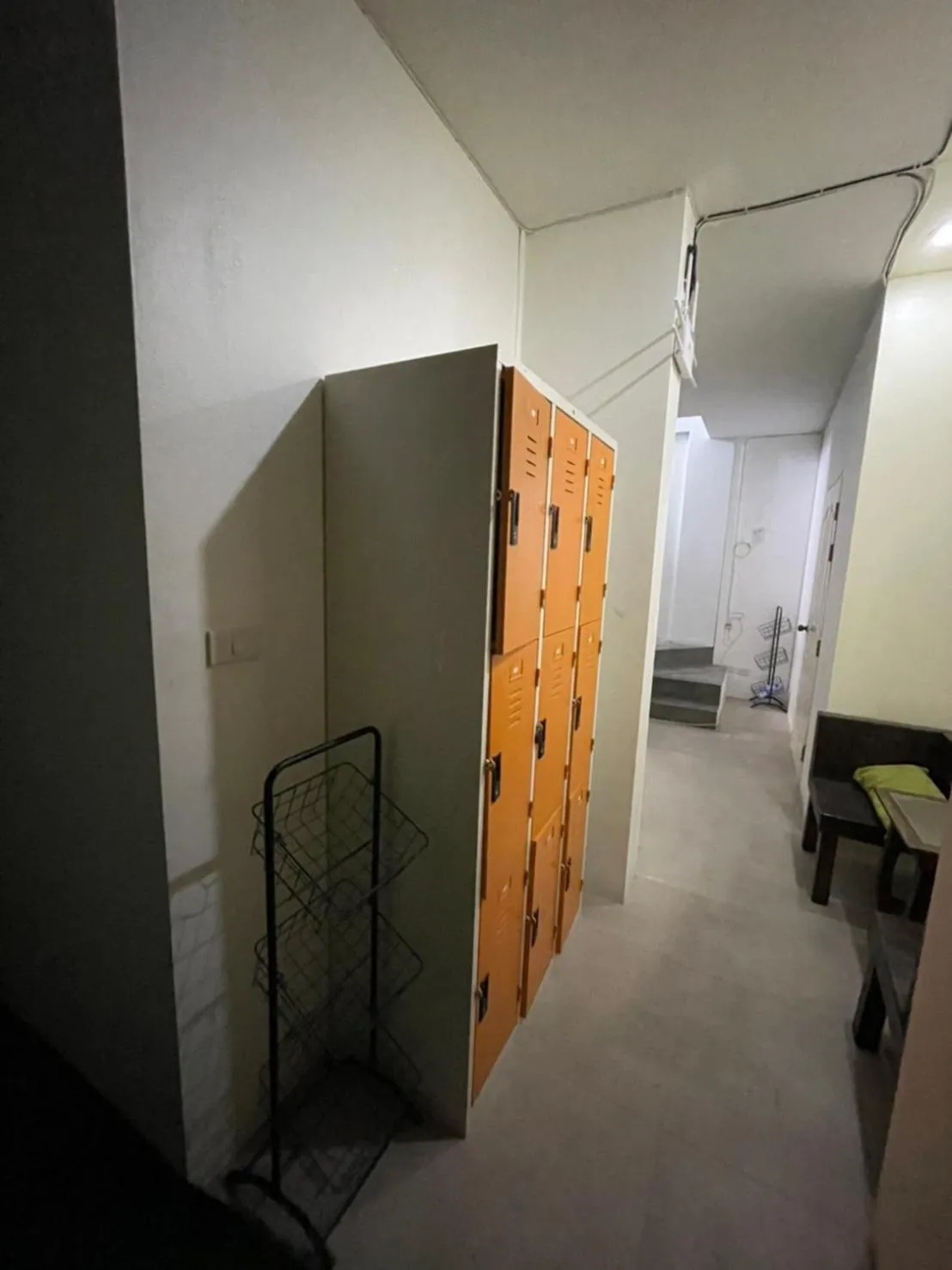 Seating area in Bake Room Hostel