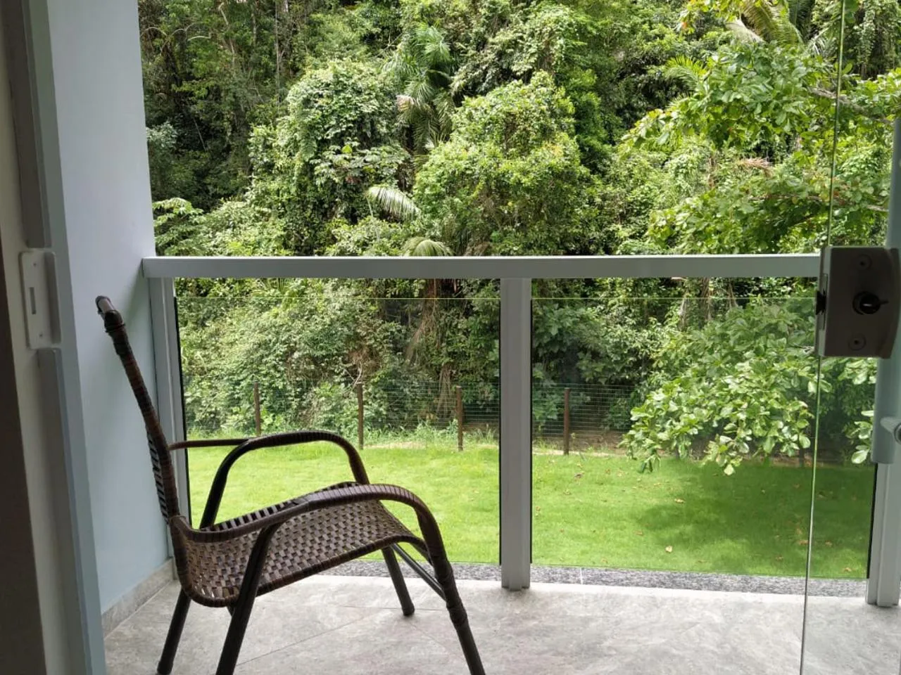 Balcony/Terrace in Pousada Cantinho da Praia