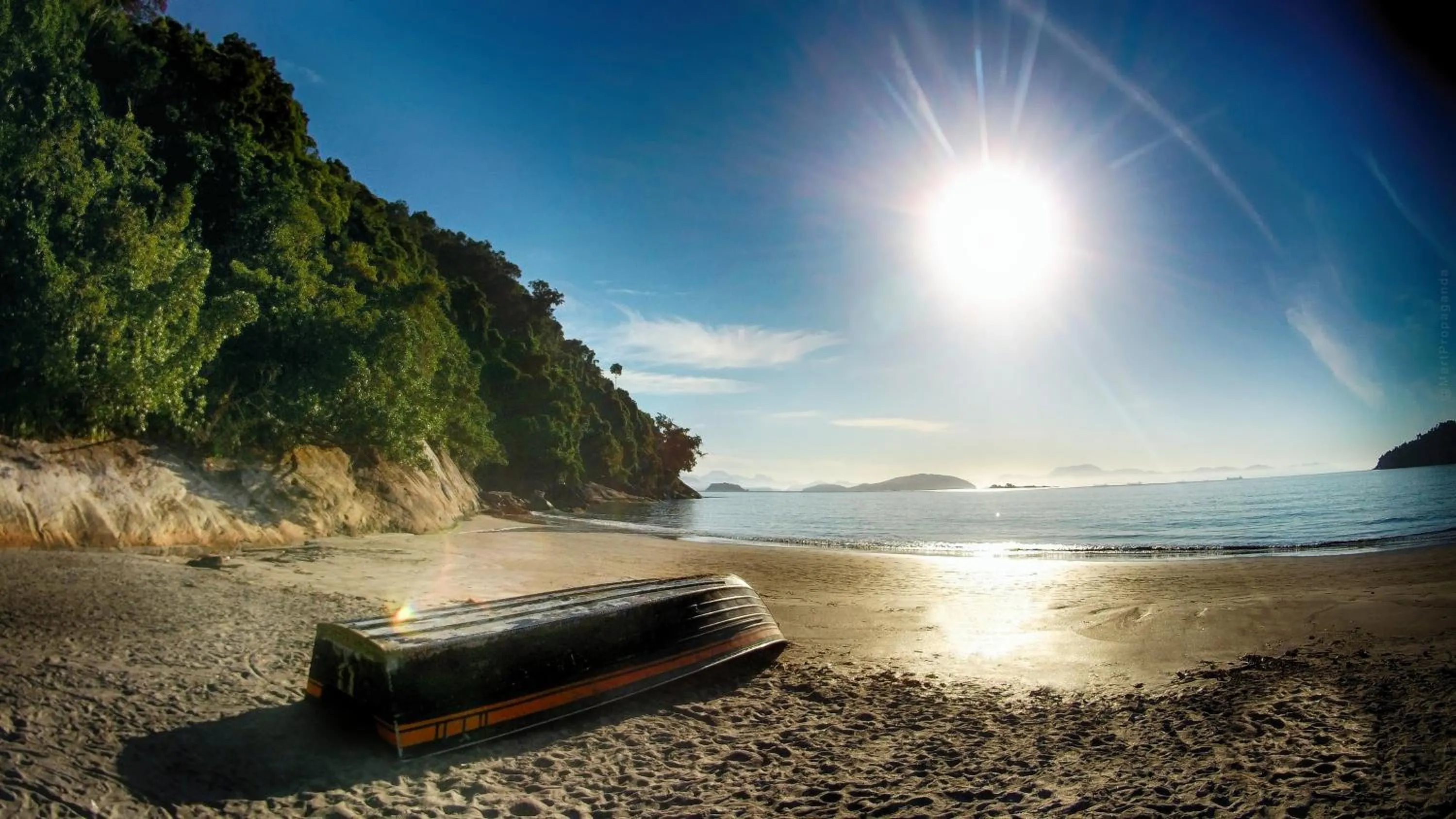 Natural landscape in Pousada Cantinho da Praia