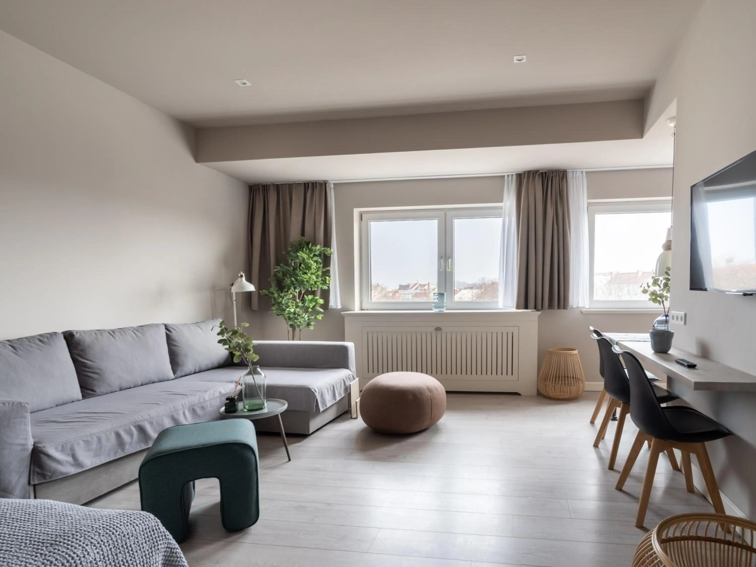 Living room in Limehome Berlin Chausseestraße