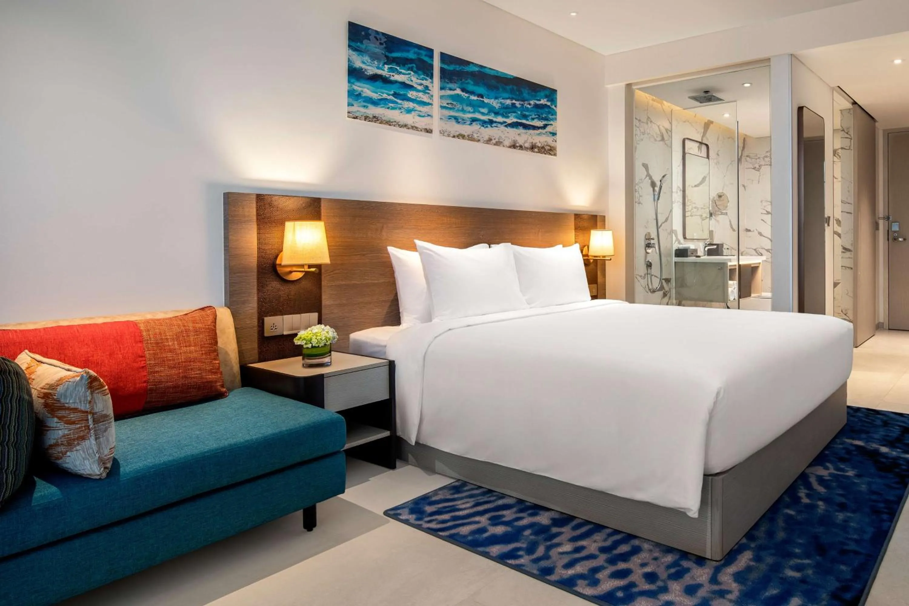 Photo of the whole room, Bed in Radisson Hotel Danang