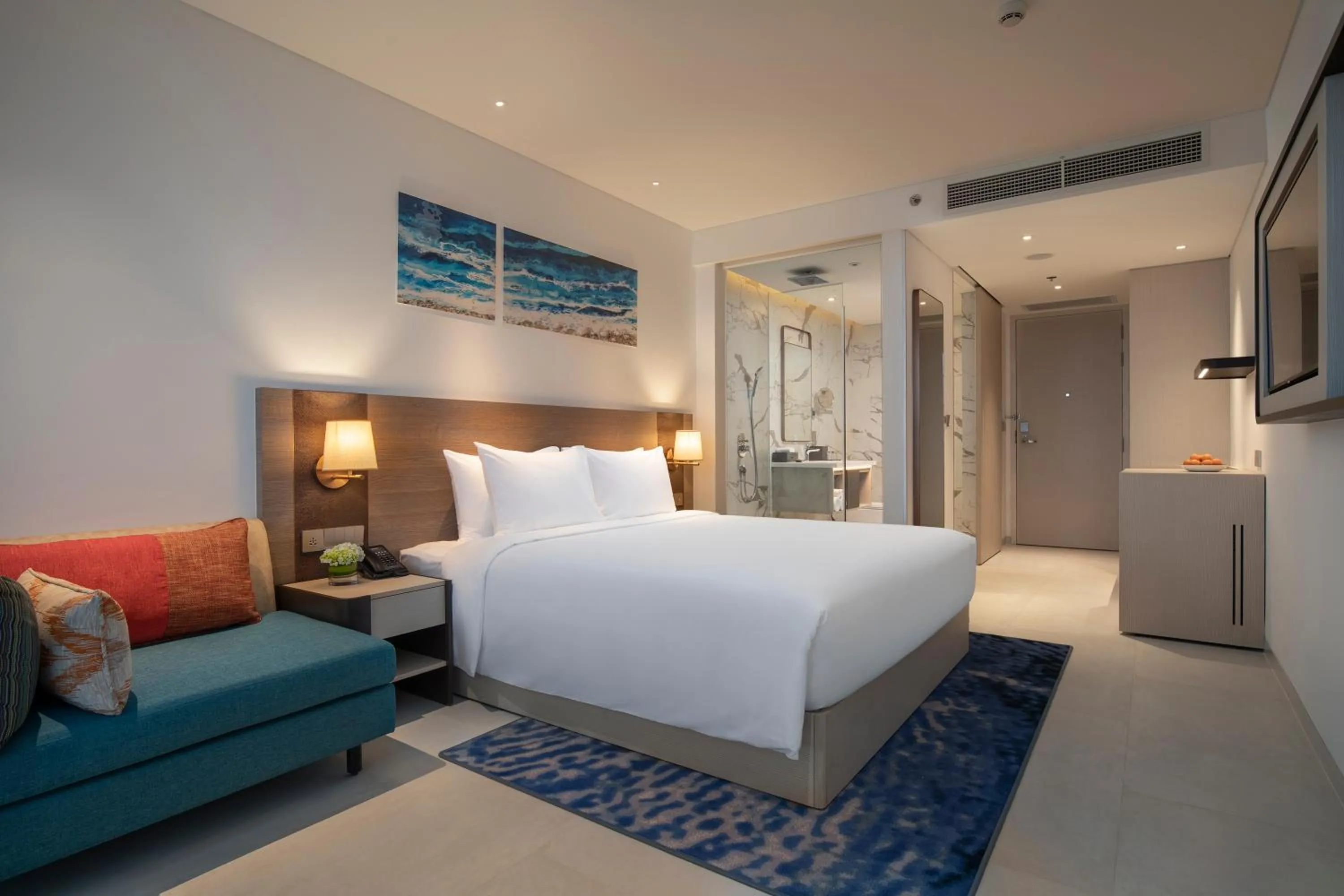 Bed in Radisson Hotel Danang