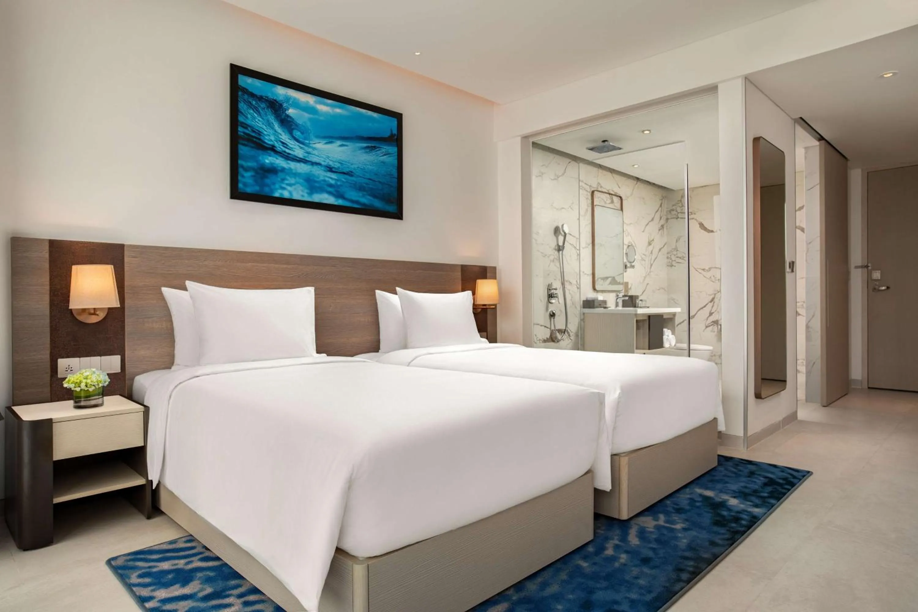 Photo of the whole room, Bed in Radisson Hotel Danang