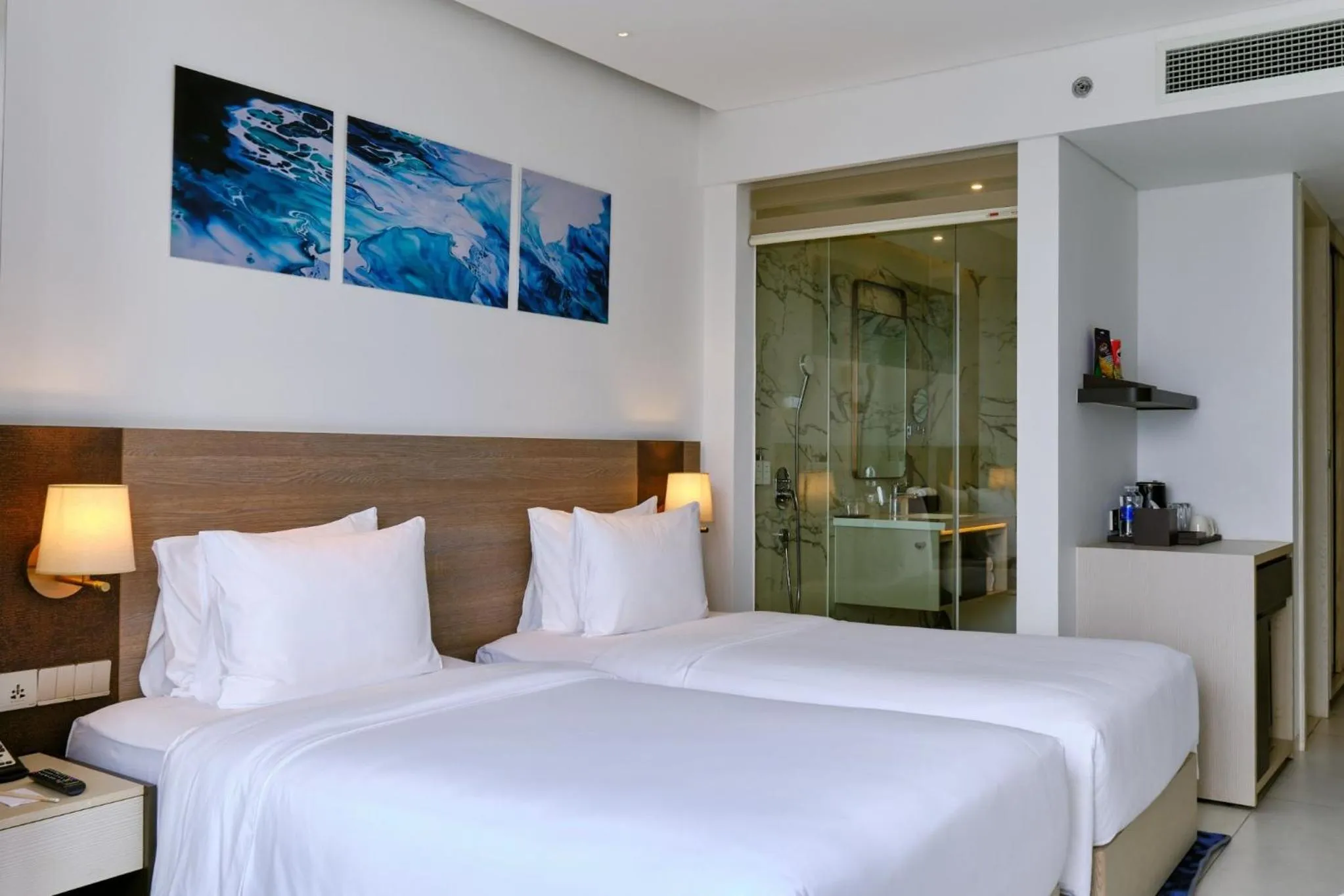 Bed in Radisson Hotel Danang