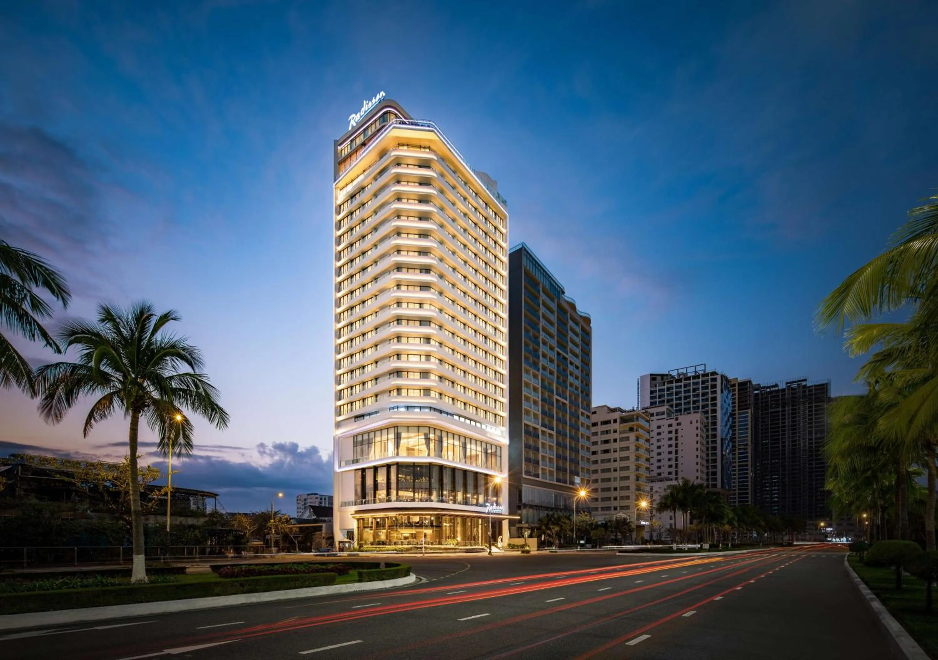 Property building in Radisson Hotel Danang