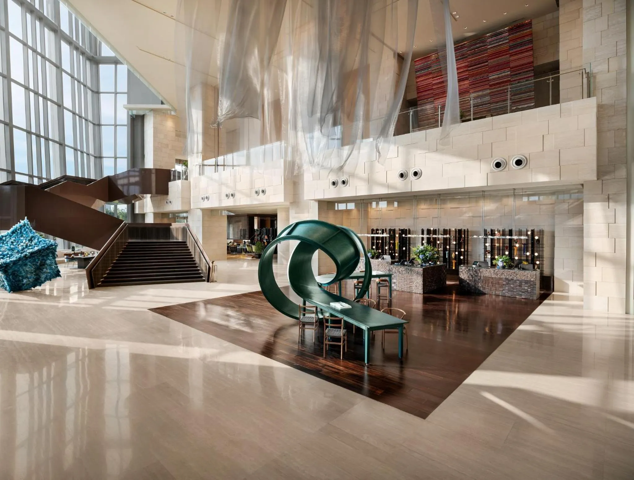 Lobby or reception in New World Shenyang Hotel