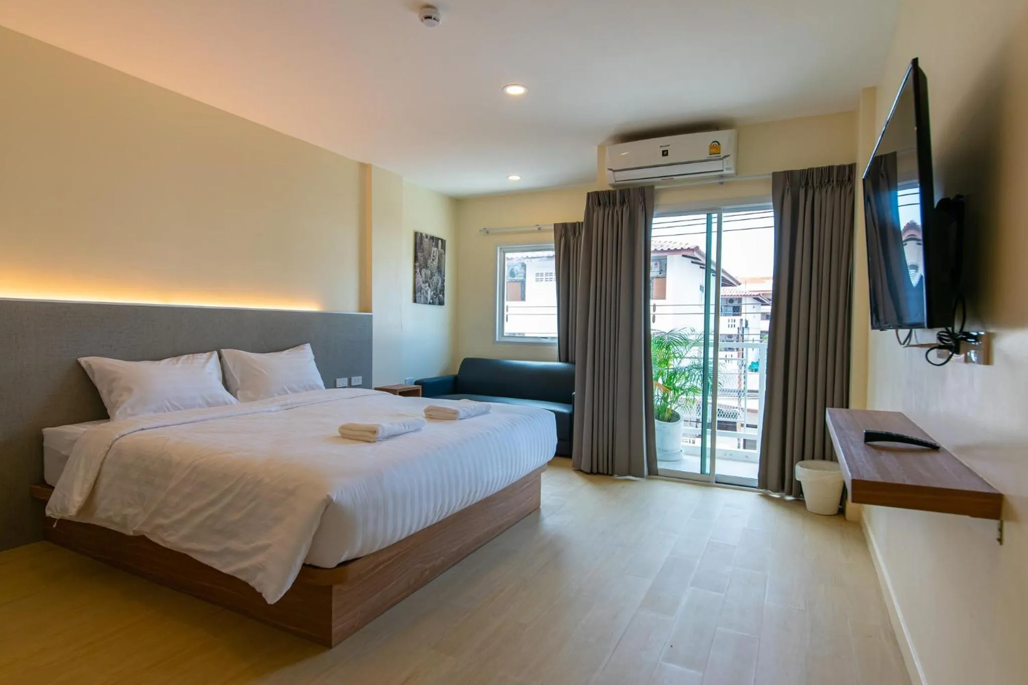 Bedroom, Bed in Matini Premium @ Klong 1