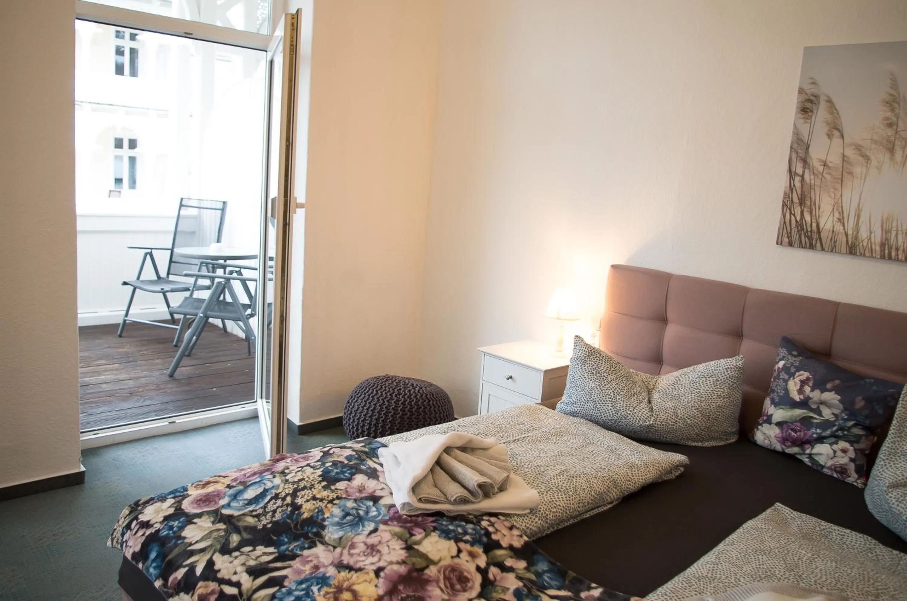 Bed in Hotel Villa Elisabeth