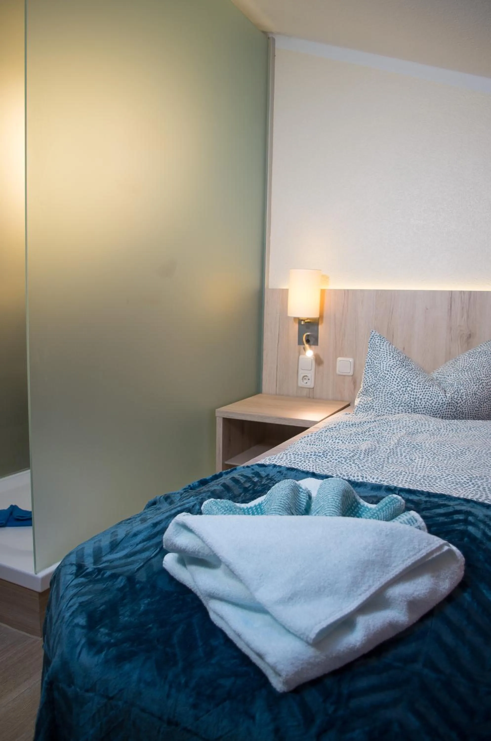 Bed in Hotel Villa Elisabeth