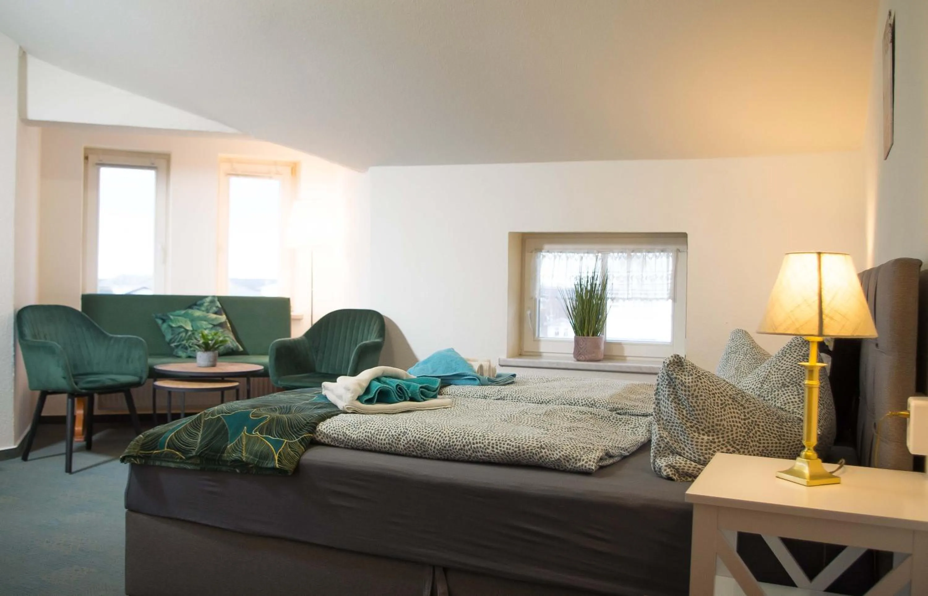 Bed in Hotel Villa Elisabeth