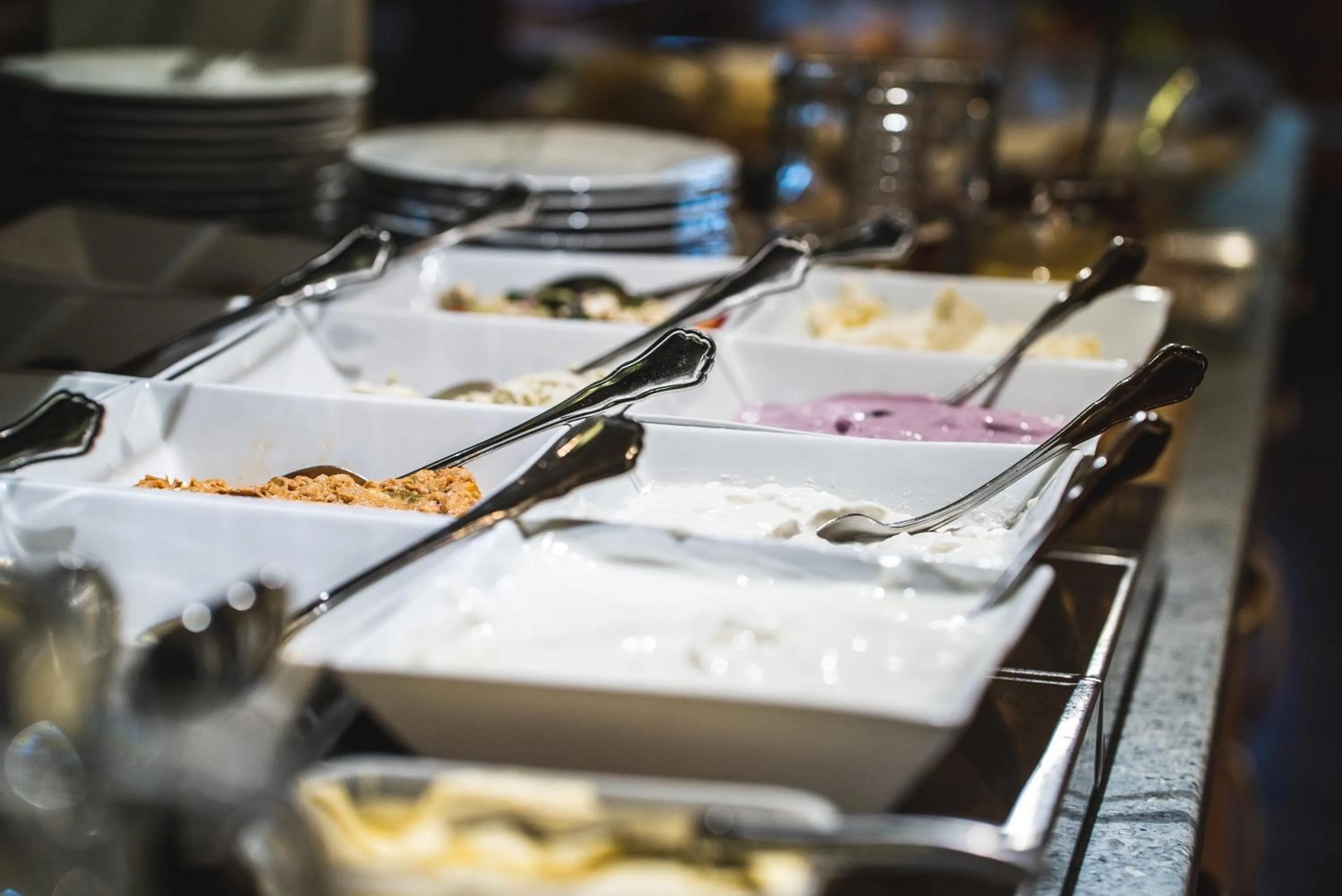 Buffet breakfast in Landhotel Villa Foresta