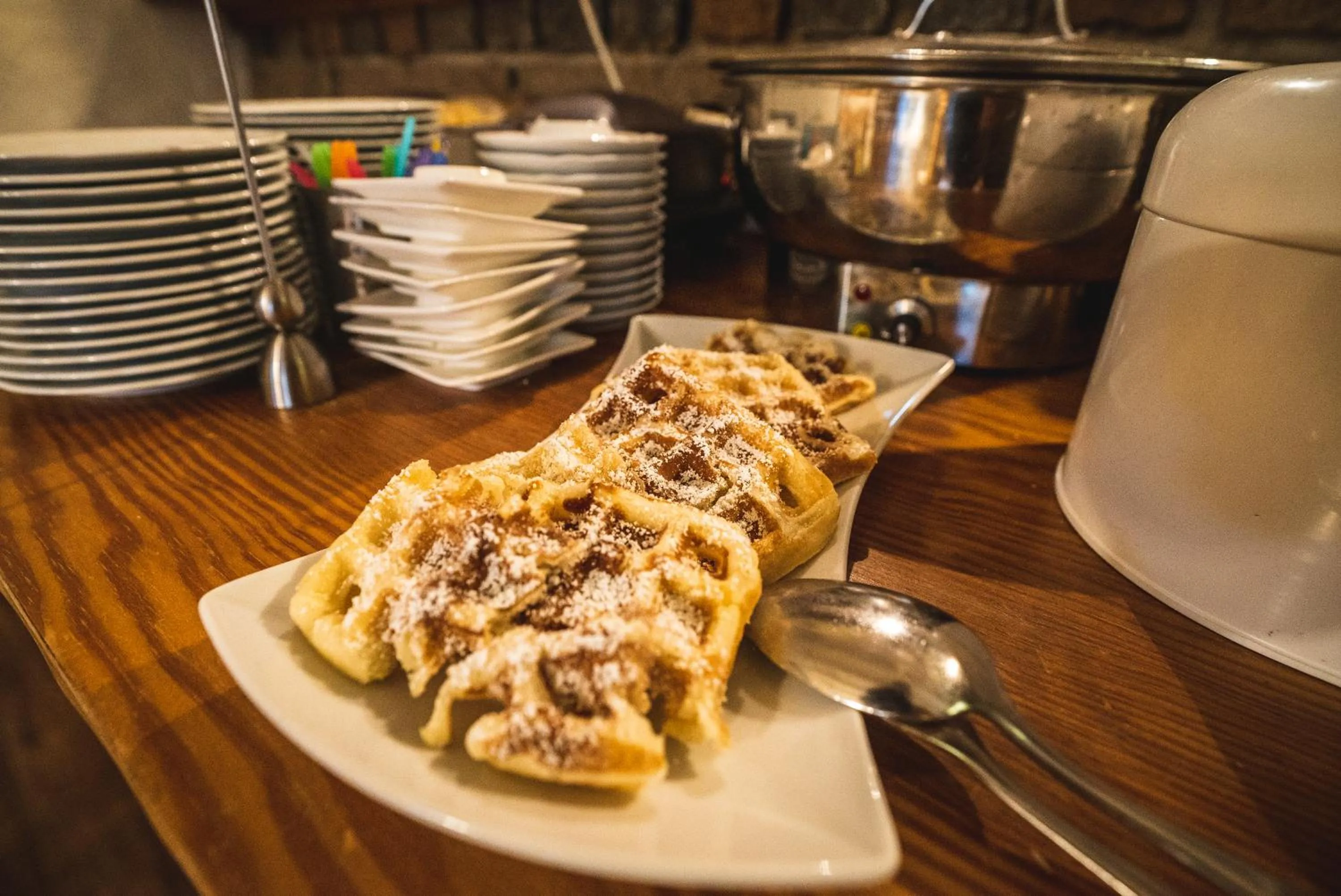 Buffet breakfast in Landhotel Villa Foresta