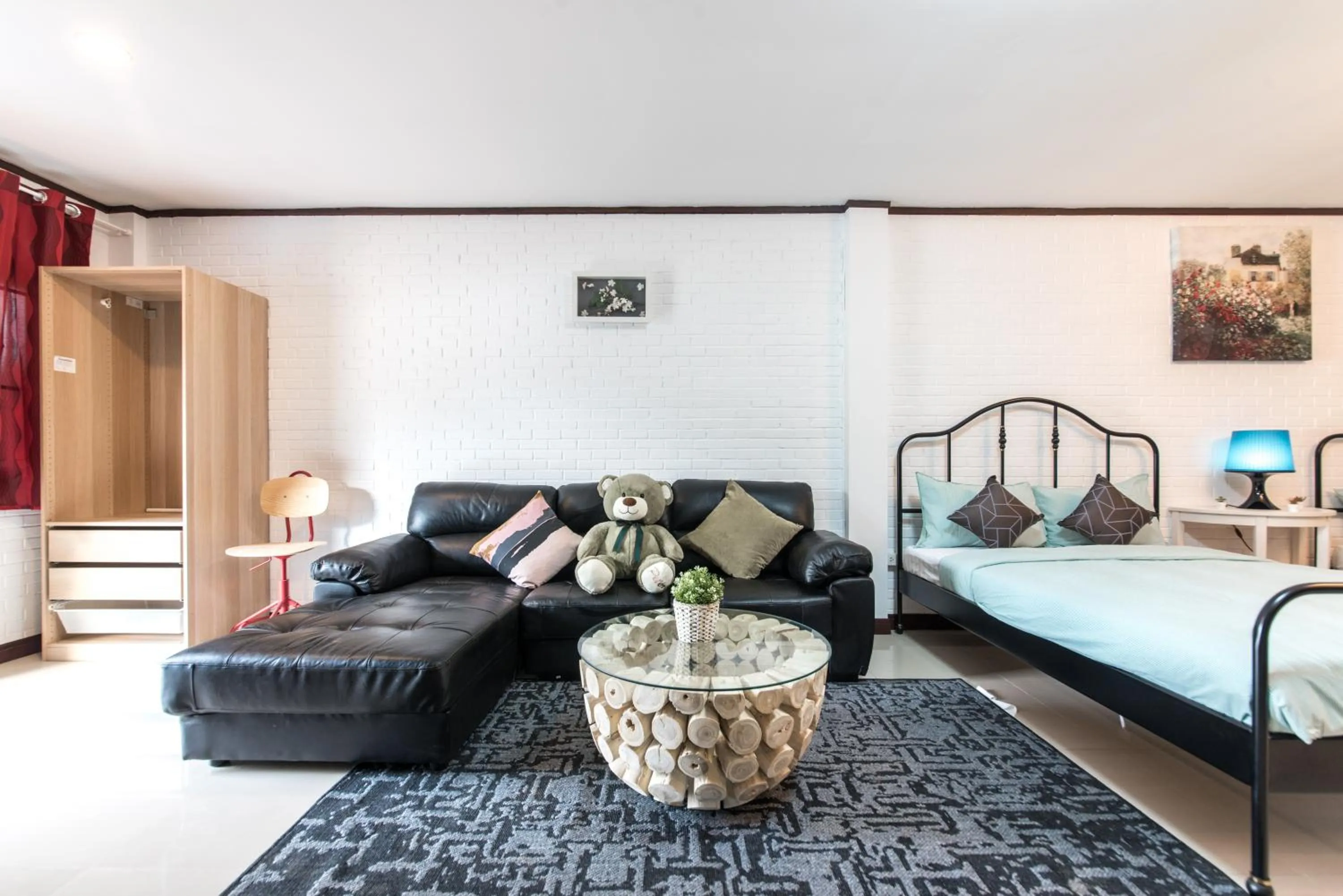 Bed in Mont Blanc Base Camp Khaoyai