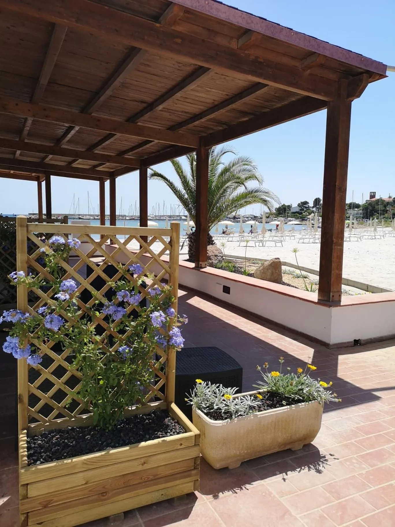 Balcony/Terrace in Vel Marì - Rooms on the Beach