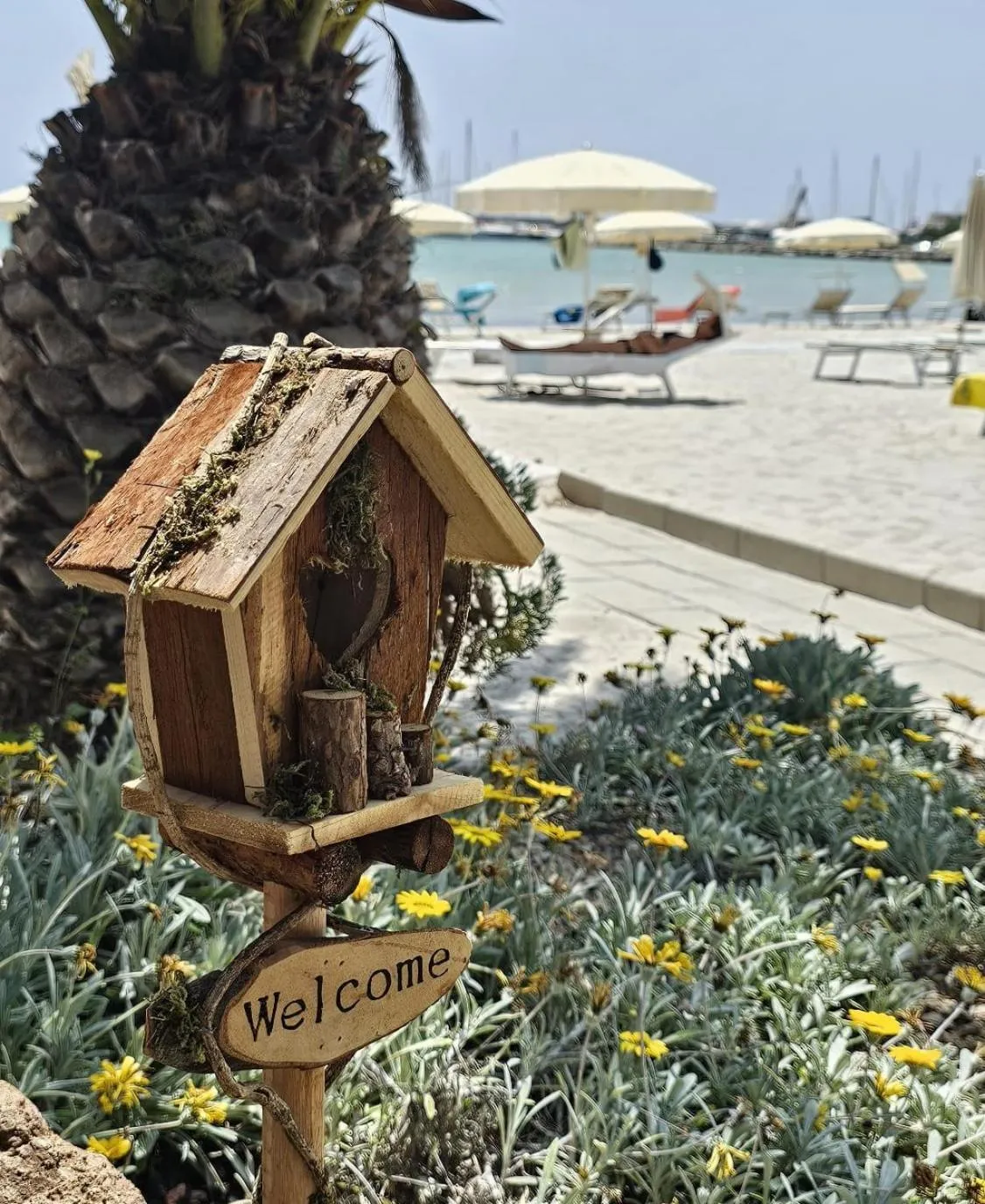 Garden in Vel Marì - Rooms on the Beach