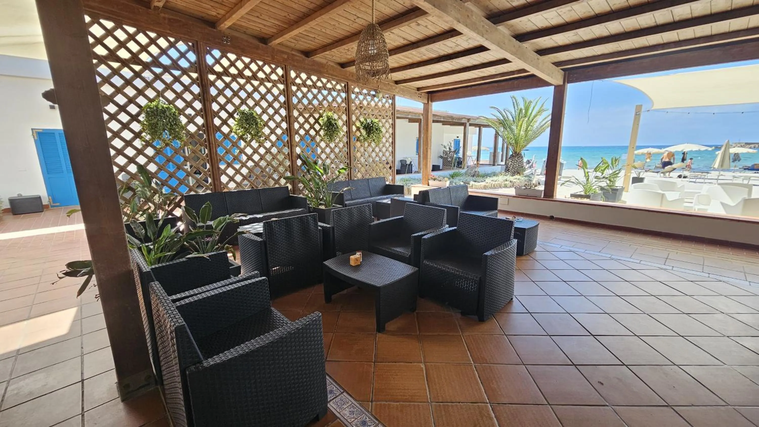Lounge or bar in Vel Marì - Rooms on the Beach