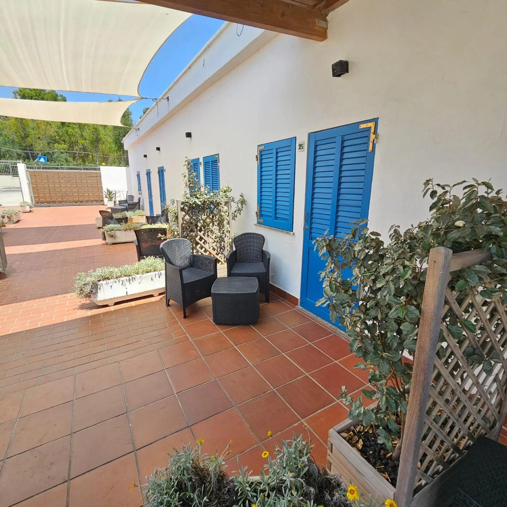 Balcony/Terrace in Vel Marì - Rooms on the Beach