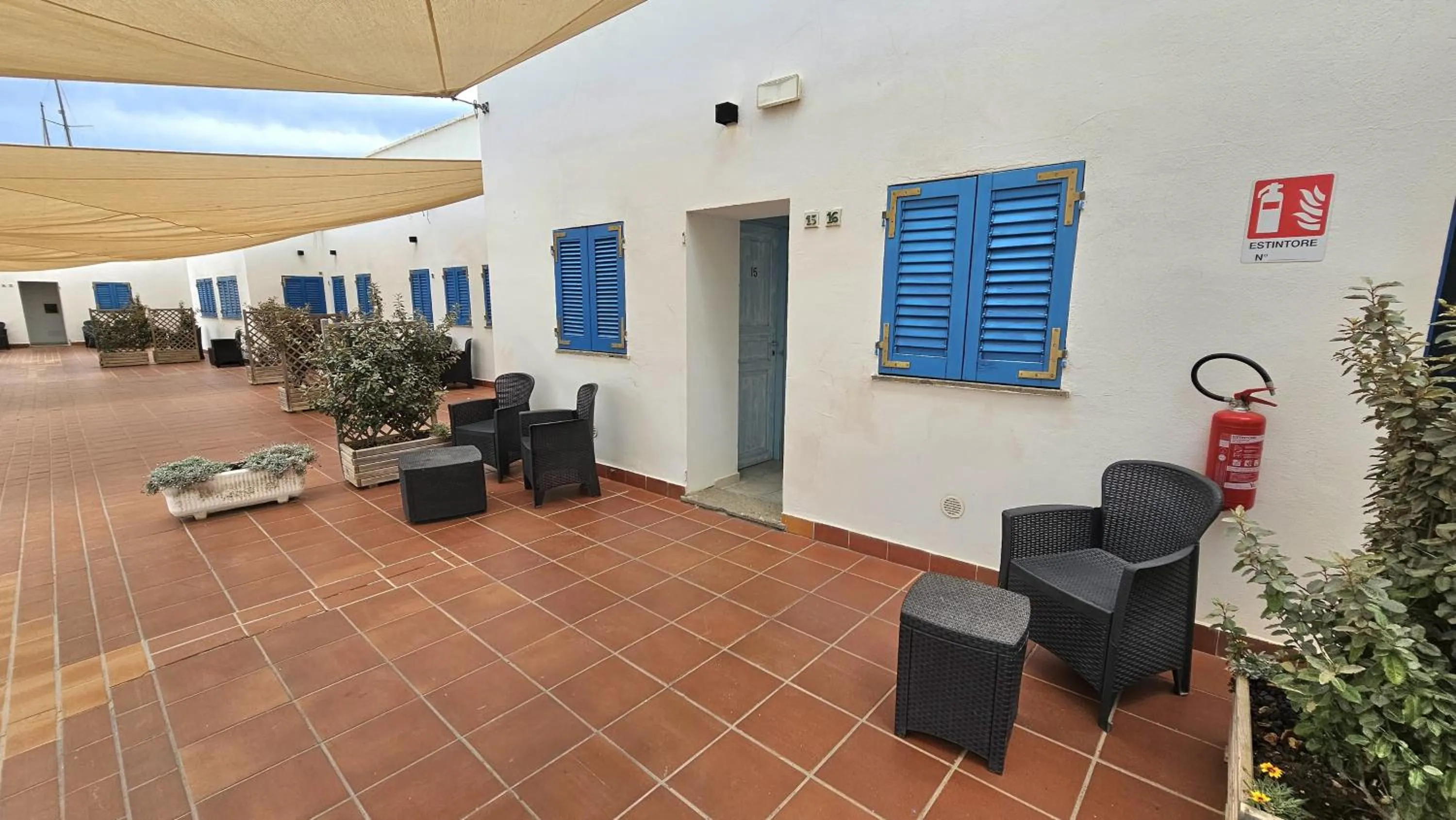 Balcony/Terrace in Vel Marì - Rooms on the Beach