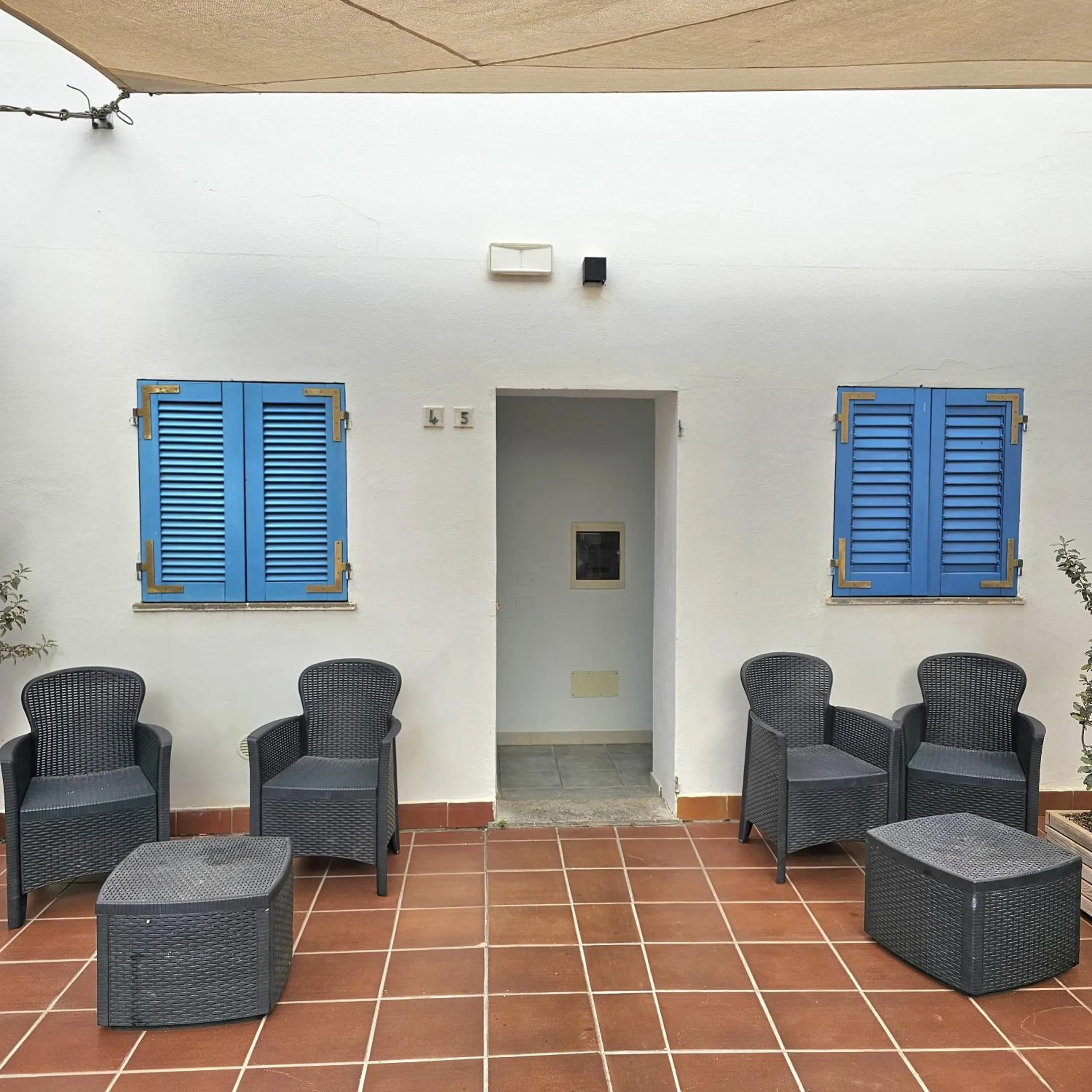 Patio in Vel Marì - Rooms on the Beach