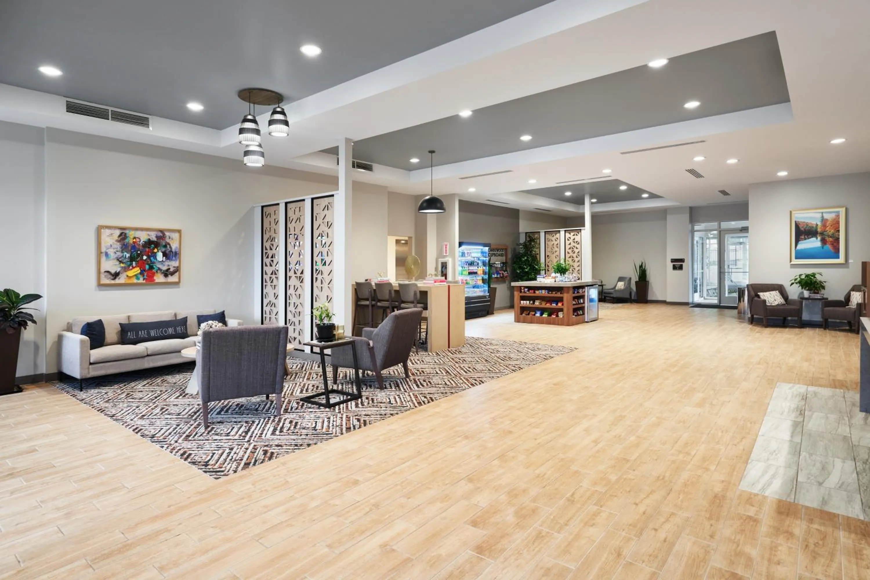 Lobby or reception in Candlewood Suites - Asheville Downtown by IHG